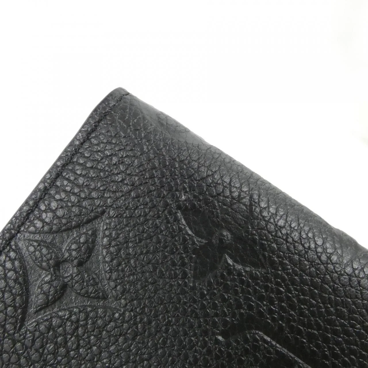 LOUIS VUITTON M58456 Card Case Monogram 黑色 Monogram 中古品A - 縮圖 3