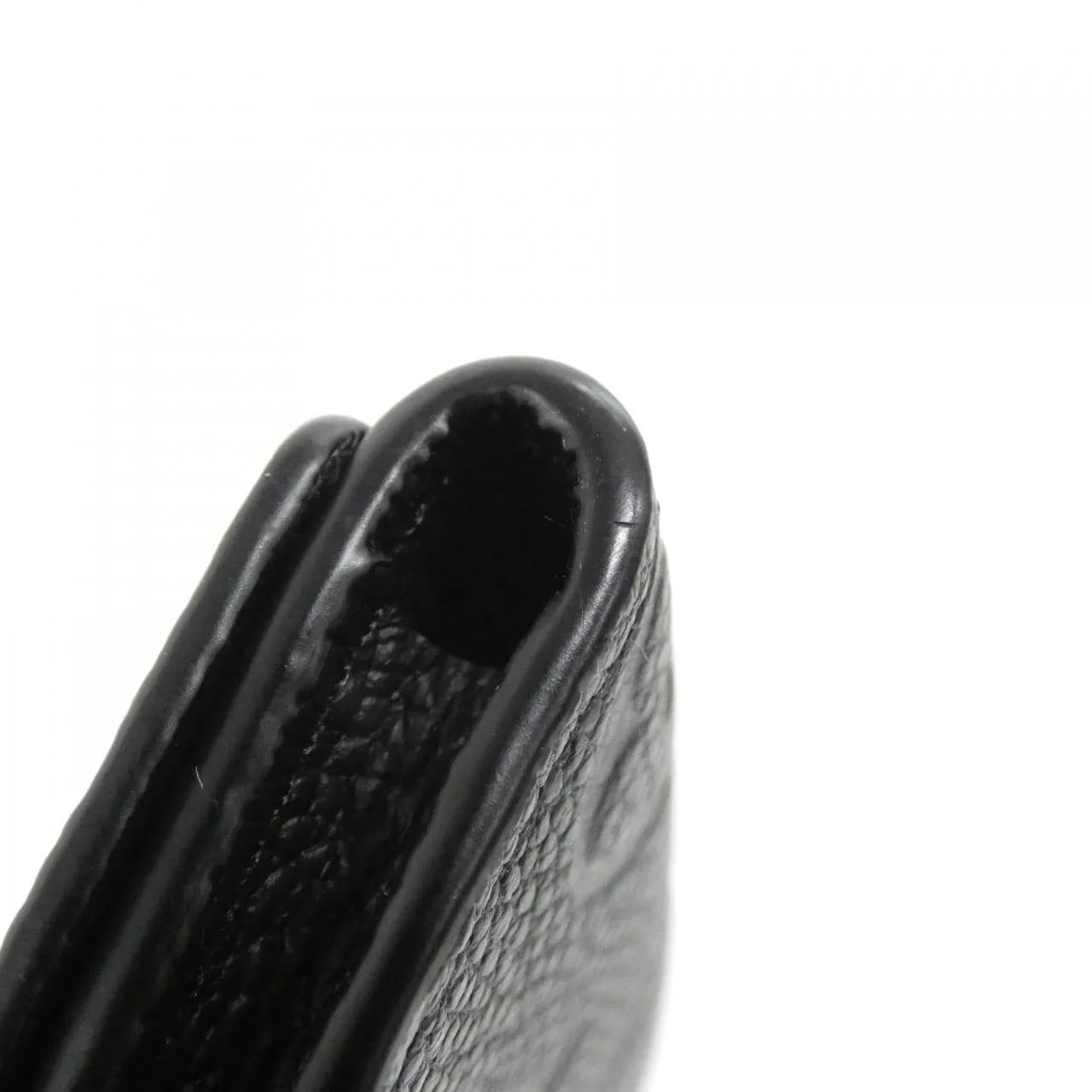 LOUIS VUITTON M58456 Card Case Monogram 黑色 Monogram 中古品A - 縮圖 4