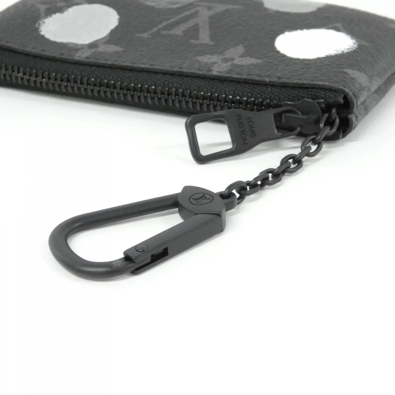 LOUIS VUITTON Pochette M81929 Coin Case Monogram Black Monogram Rank A - Thumbnail 2