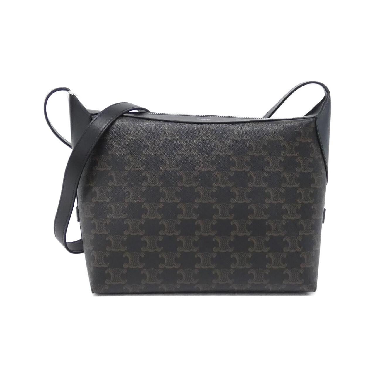 CELINE 122332GUK Shoulder Bag Canvas