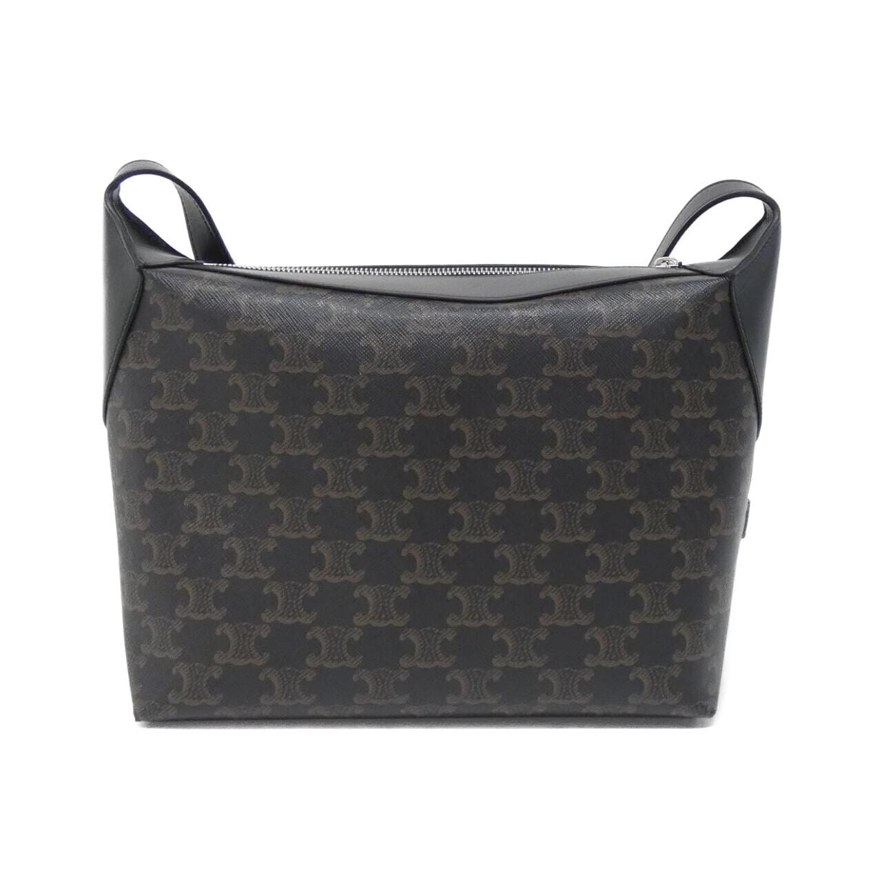 CELINE 122332GUK Shoulder Bag Canvas 黑色 帆布 新品 - 縮圖 2