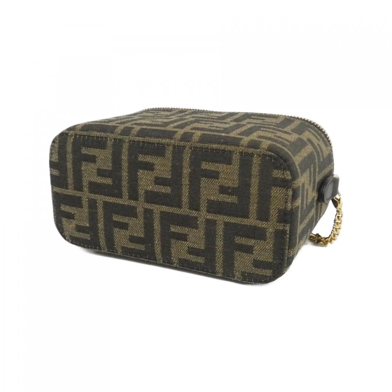 FENDI 8BS108 AFPM Handbag Canvas Black Canvas New - Thumbnail 3