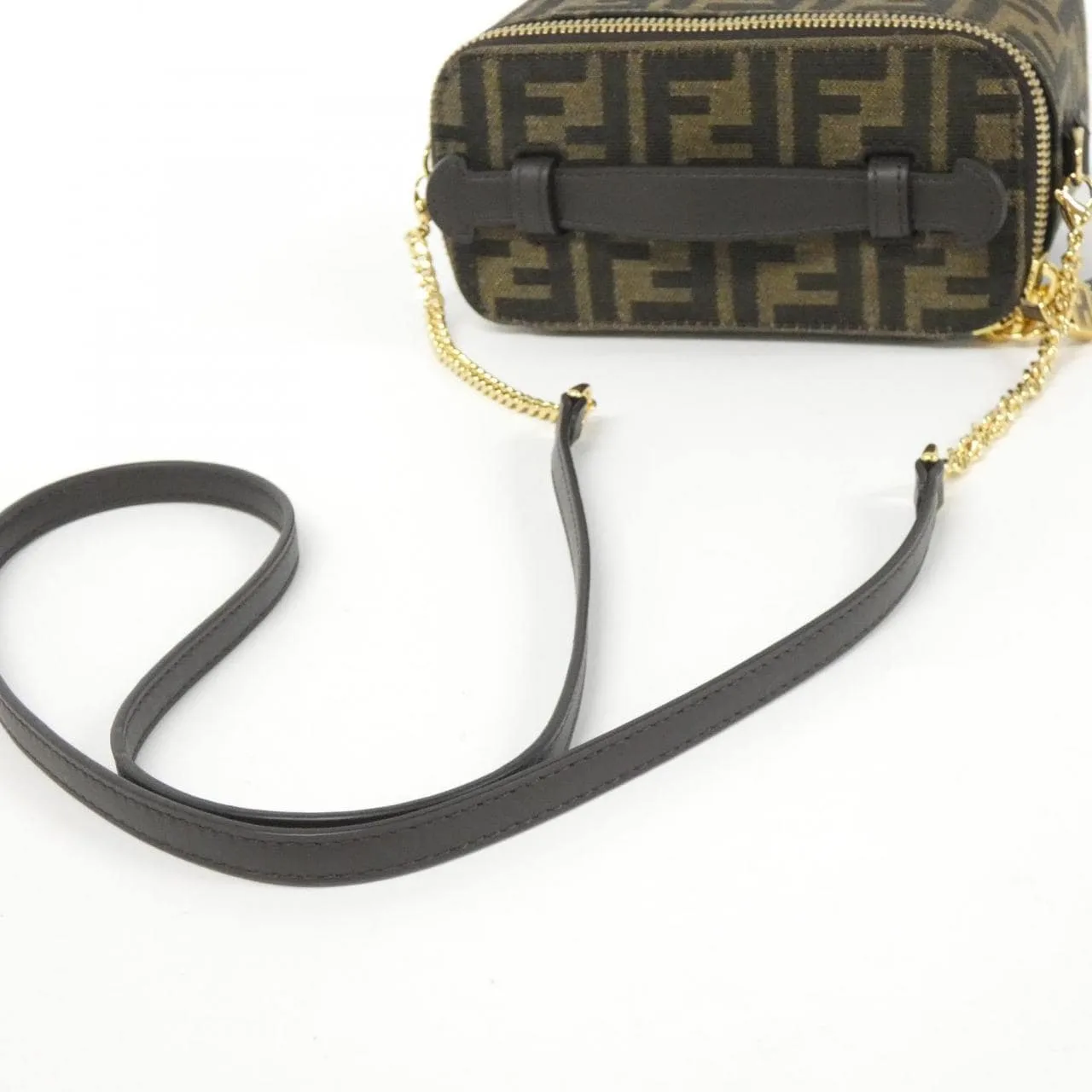 FENDI 8BS108 AFPM Handbag Canvas Black Canvas New - Thumbnail 5