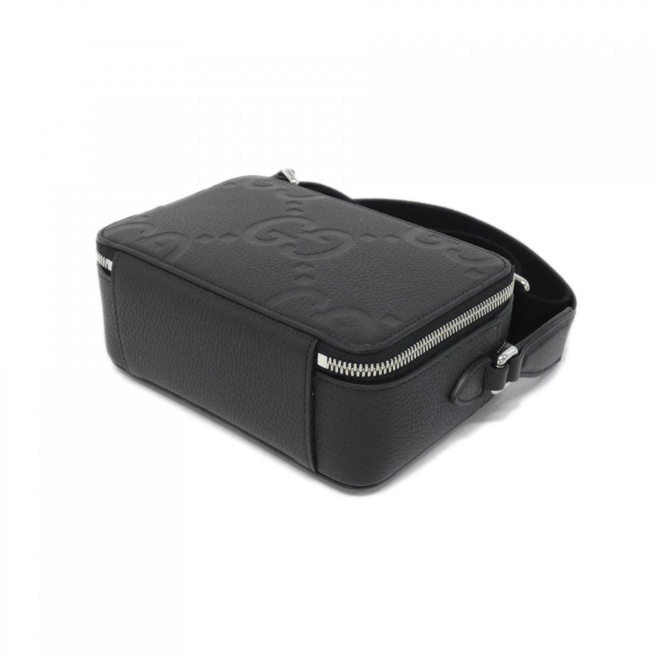 GUCCI 816958 AABY7 Shoulder Bag Leather 黑色 皮革 新品 - 縮圖 2