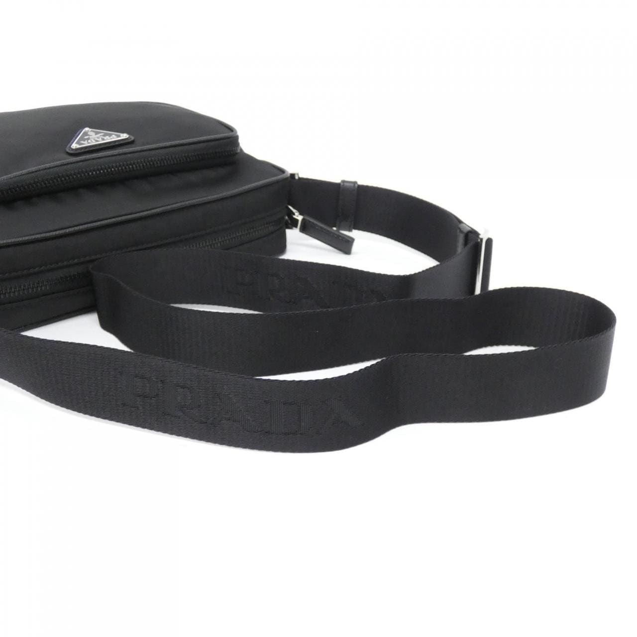 PRADA 2VH190 Shoulder Bag 黑色 新品 - 縮圖 5