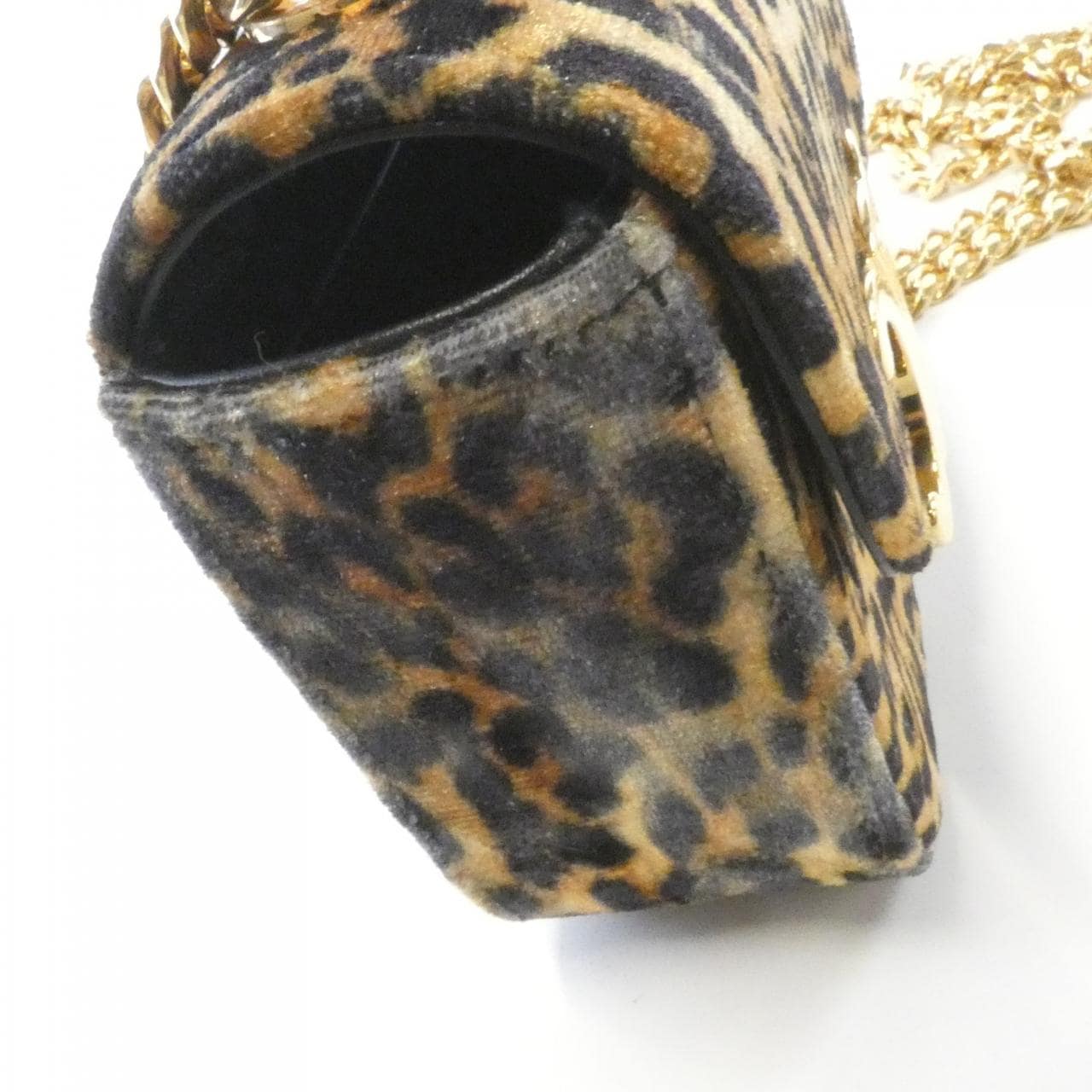 CELINE 10L842GGV Shoulder Bag 黑色 中古品A - 縮圖 5