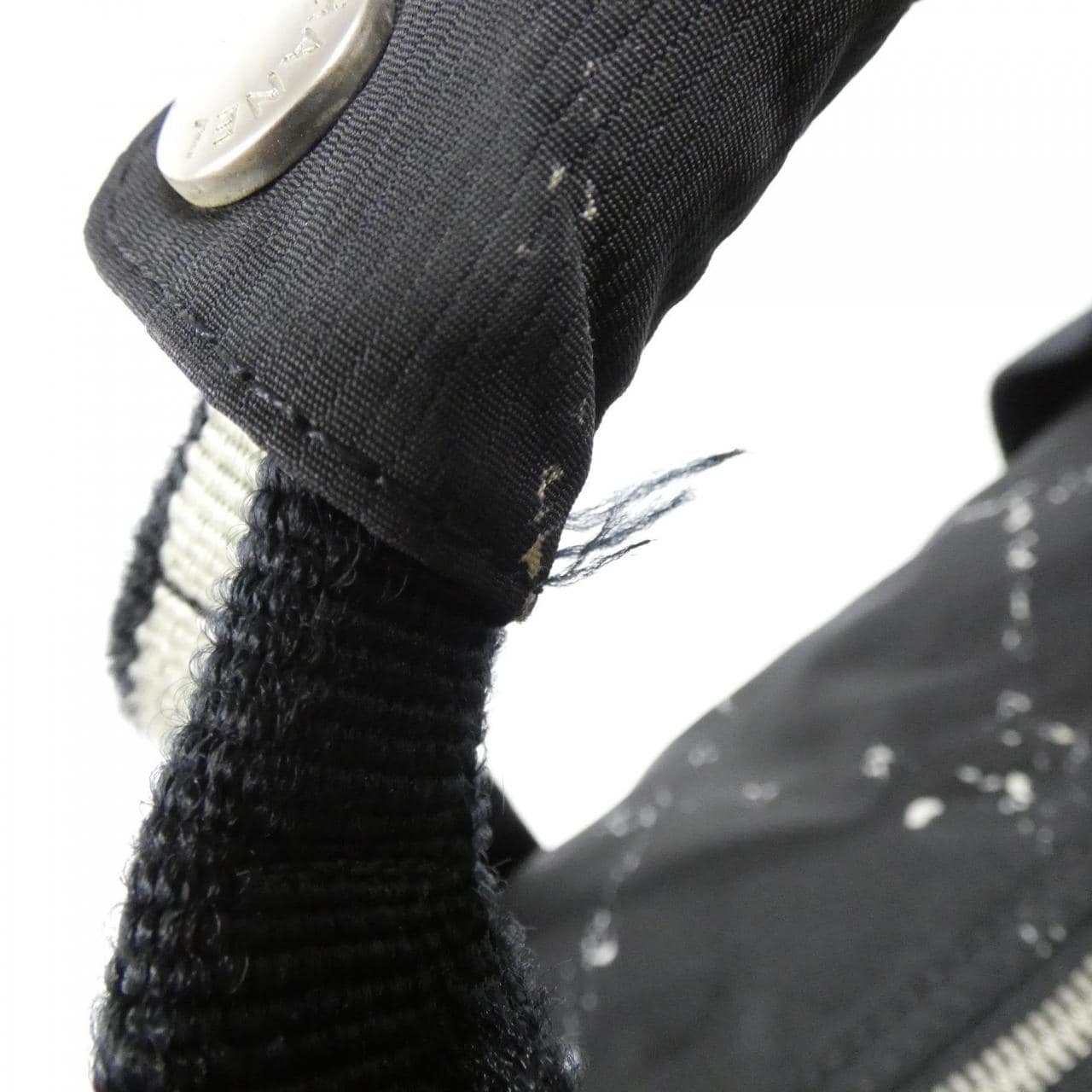 CHANEL Boston Nylon Black Nylon Rank A - Thumbnail 7