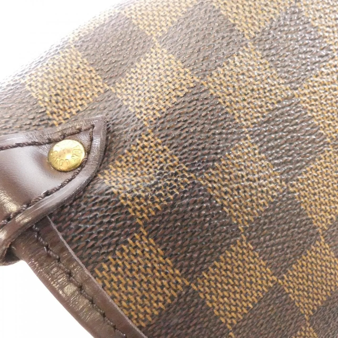 LOUIS VUITTON Saumur N48081 Shoulder Damier 黑色 Damier 中古品B - 縮圖 4