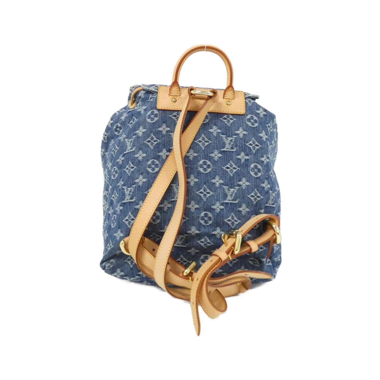 LOUIS VUITTON M95056 Backpack Monogram 藍色 Monogram 中古品A - 縮圖 2