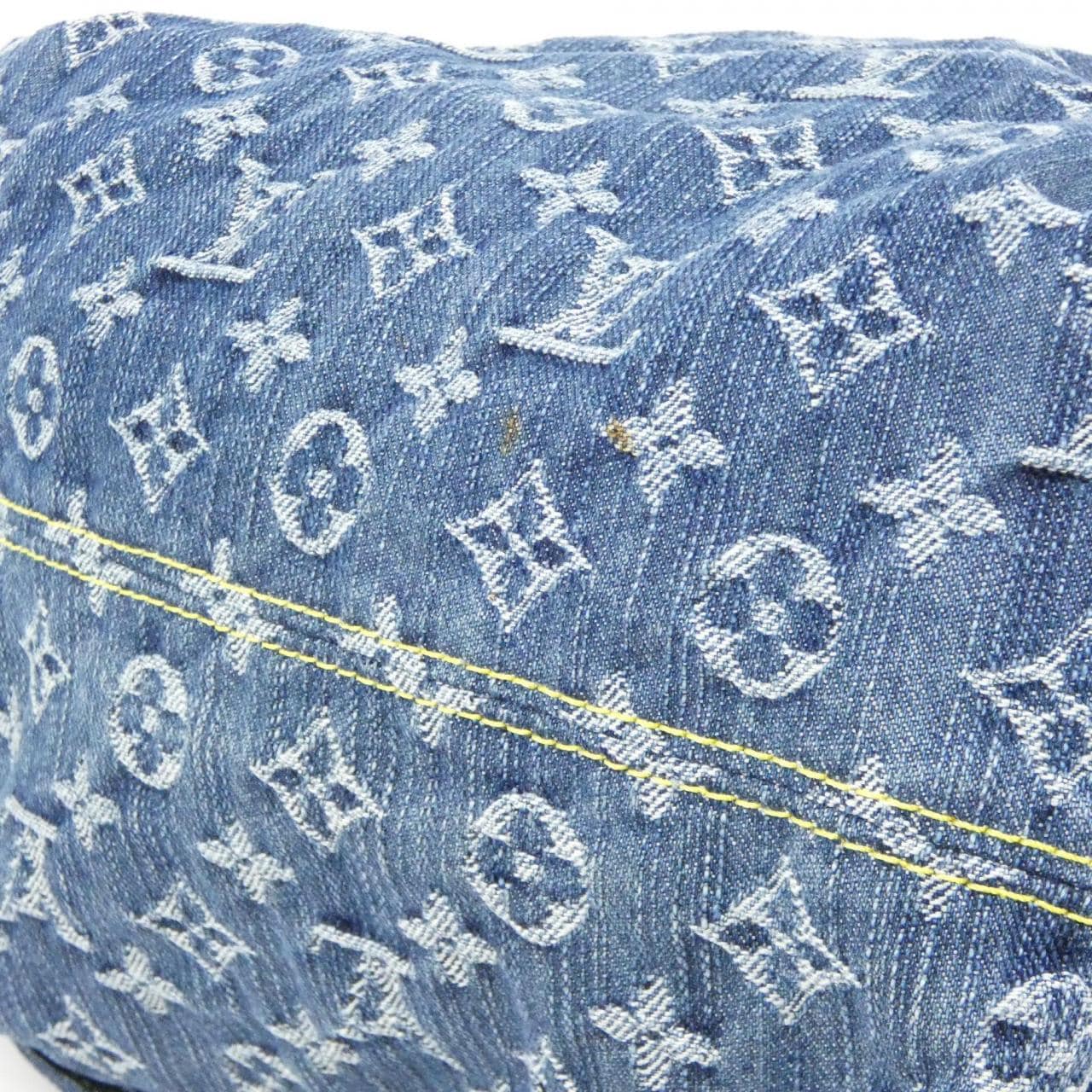 LOUIS VUITTON M95056 Backpack Monogram 藍色 Monogram 中古品A - 縮圖 4