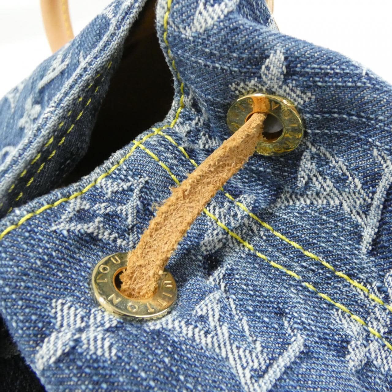 LOUIS VUITTON M95056 Backpack Monogram 藍色 Monogram 中古品A - 縮圖 5