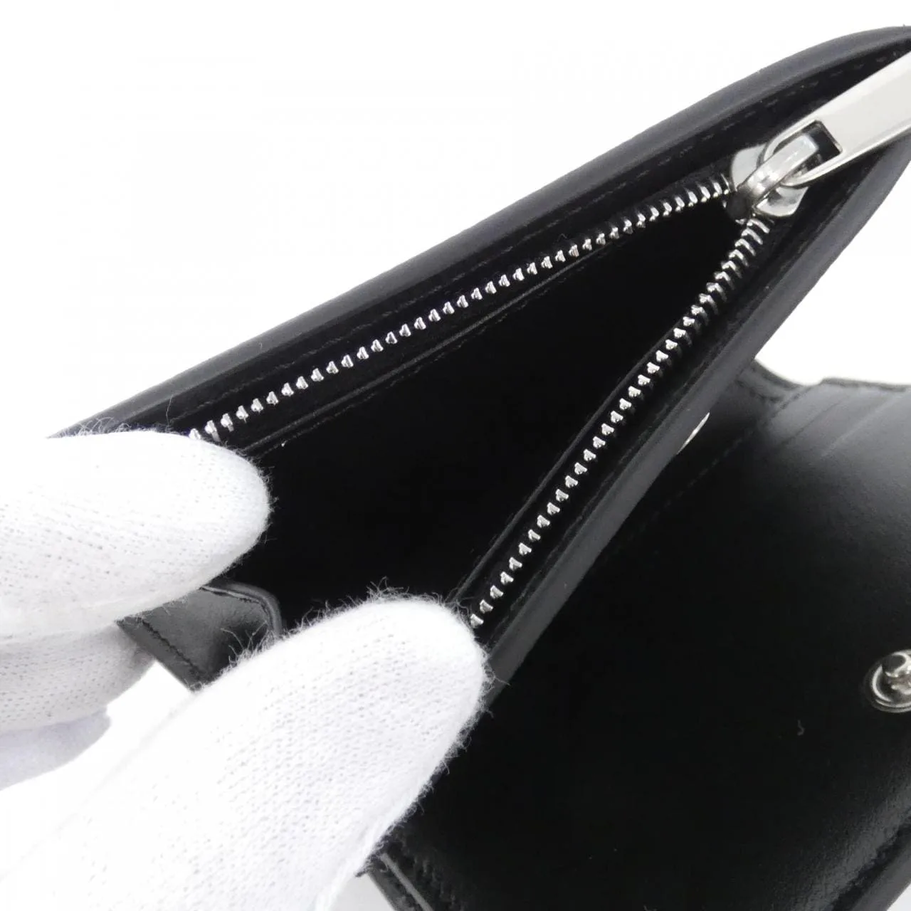 CELINE Triomphe 10E493FQC Wallet 黑色 新品 - 縮圖 5