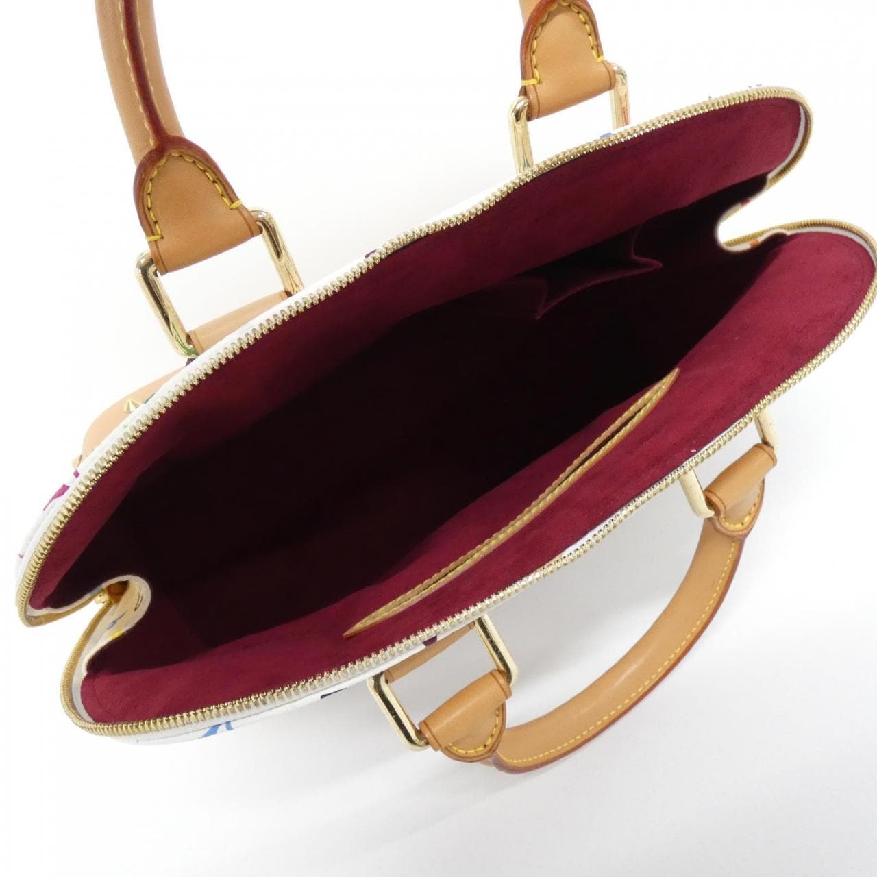 LOUIS VUITTON Alma M92647 Bag Canvas Multicolor 帆布 中古品A - 縮圖 6