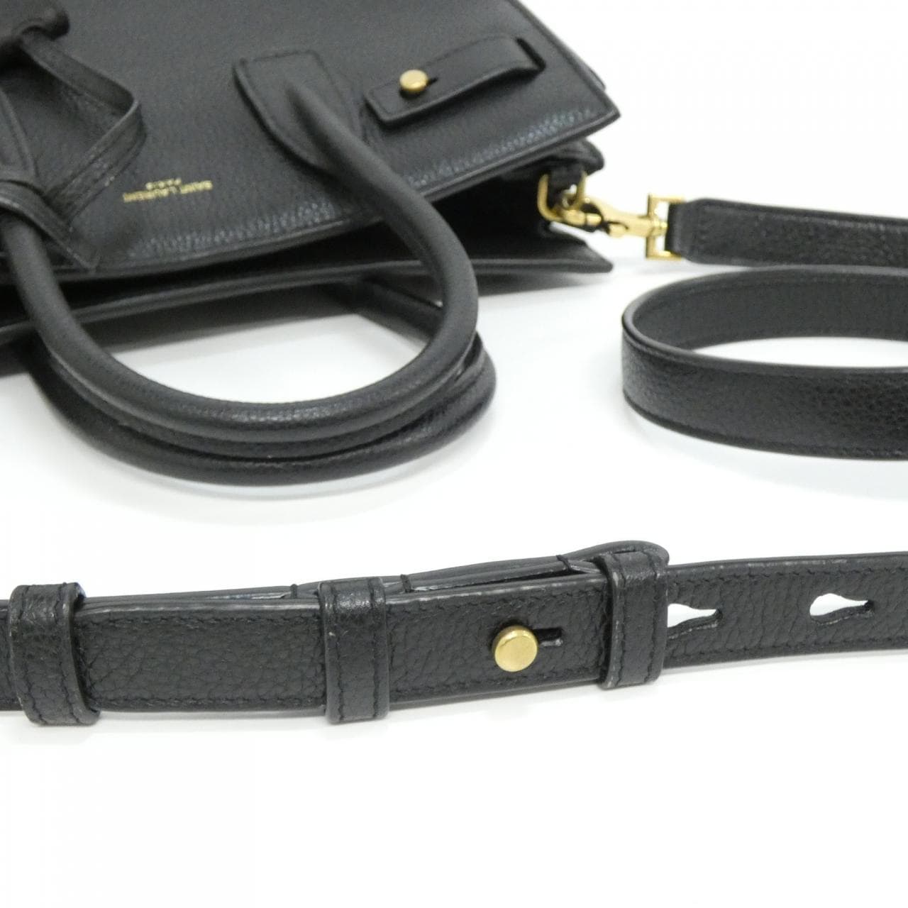 SAINT LAURENT Sac de Jour 717448 DTI0W Bag Black - Thumbnail 9