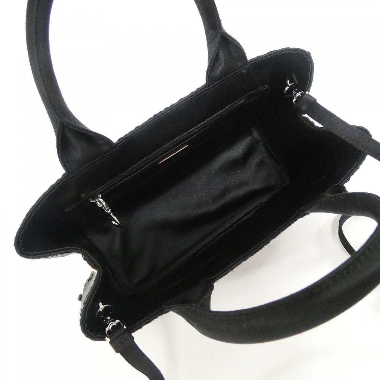 PRADA 1BA038 Bag 黑色 中古品A - 縮圖 6