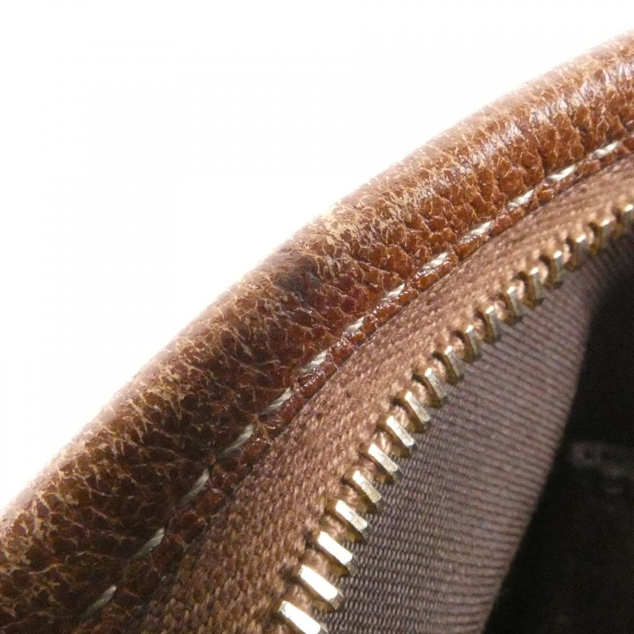 GUCCI 131326 Shoulder Bag Canvas 棕色 帆布 中古品B - 縮圖 7