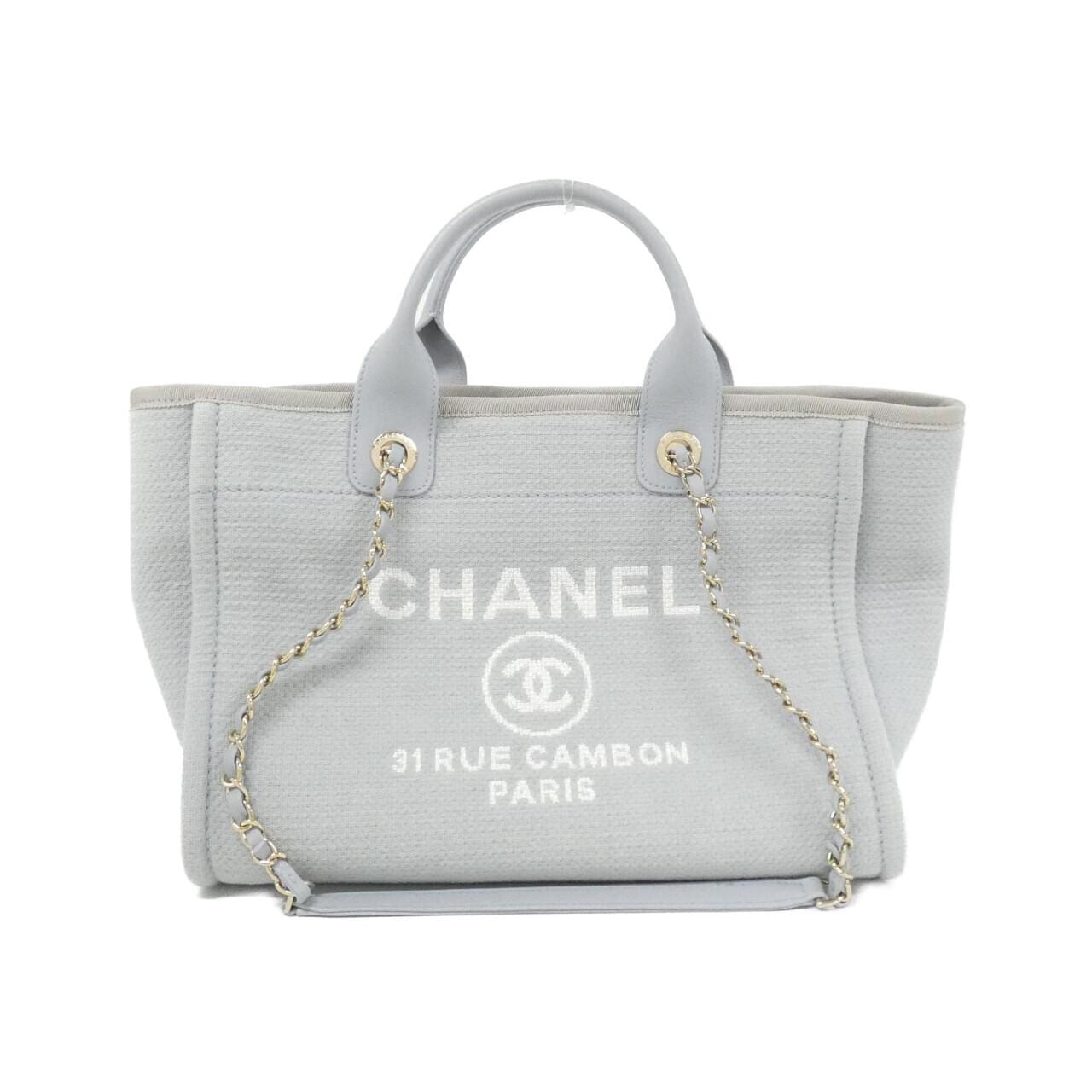 CHANEL Deauville AS3257 Bag Blue