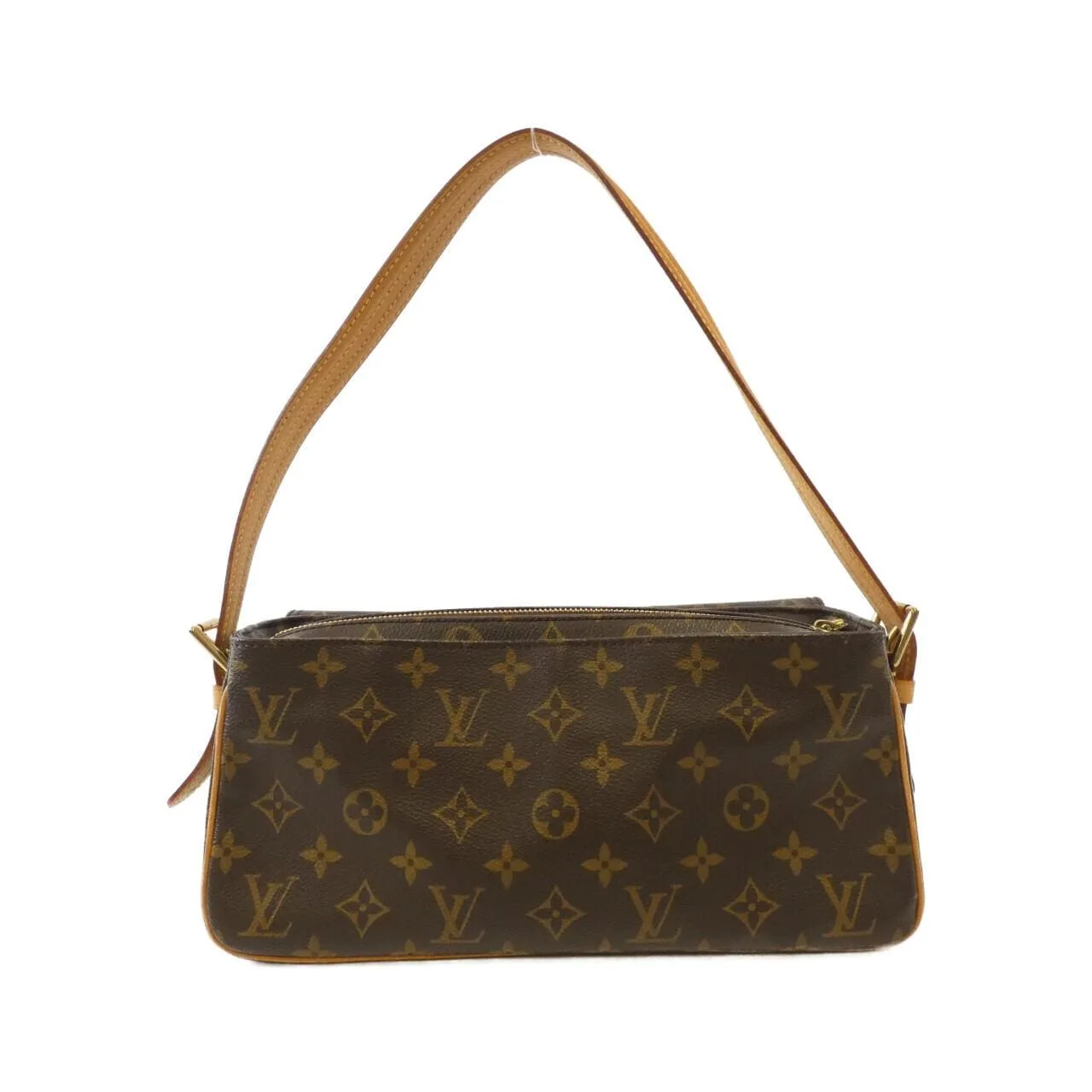 LOUIS VUITTON Viva Cité M51164 Shoulder Monogram 黑色 Monogram 中古品B - 縮圖 2