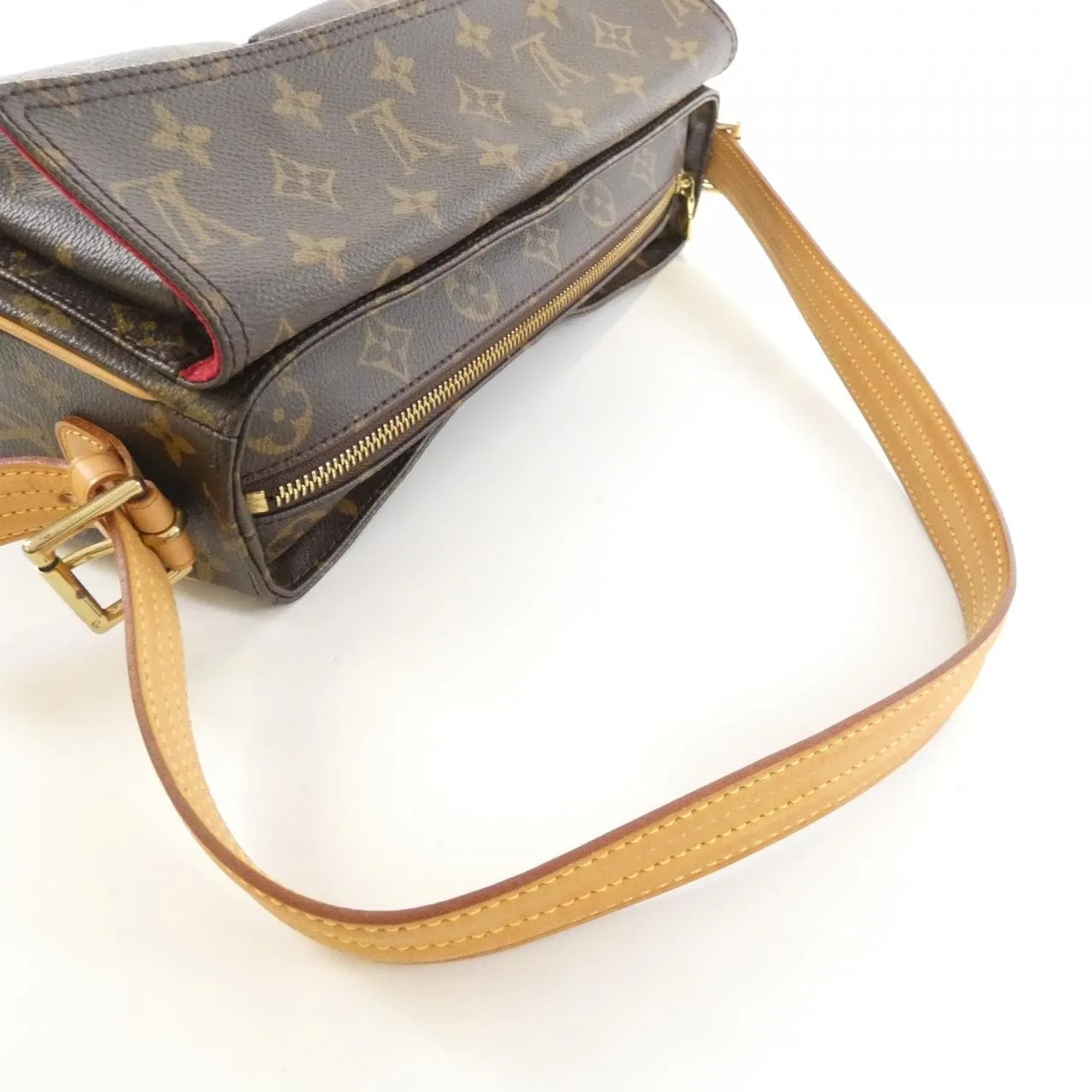 LOUIS VUITTON Viva Cité M51164 Shoulder Monogram 黑色 Monogram 中古品B - 縮圖 4