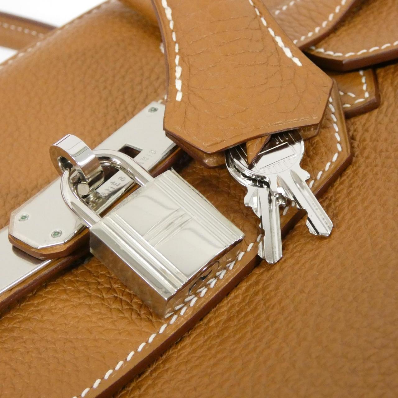 HERMES HERMÈS Birkin 030275CK Bag Togo Gold Togo Leather Rank A - Thumbnail 4