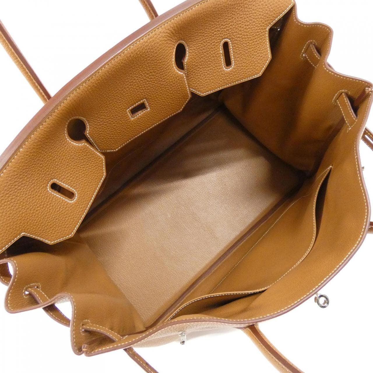 HERMES HERMÈS Birkin 030275CK Bag Togo Gold Togo Leather Rank A - Thumbnail 6