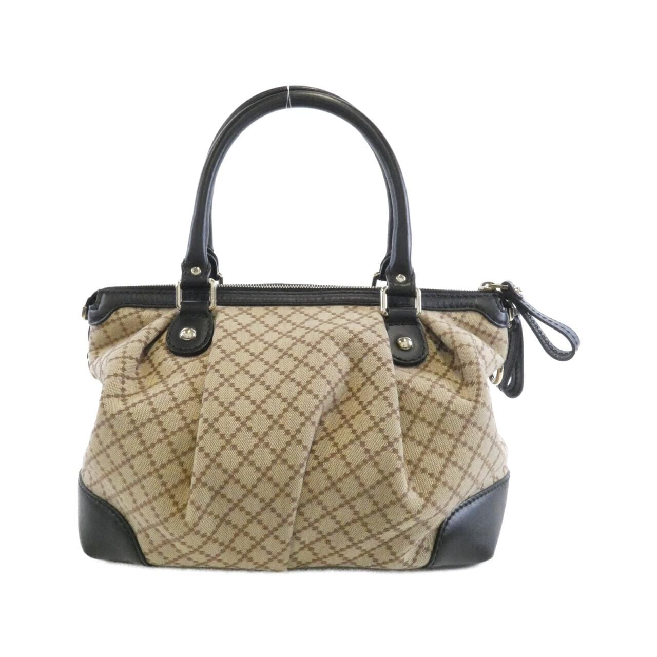 GUCCI Sukey 247902 FAGEG Bag Canvas 黑色 帆布 中古品A - 縮圖 2
