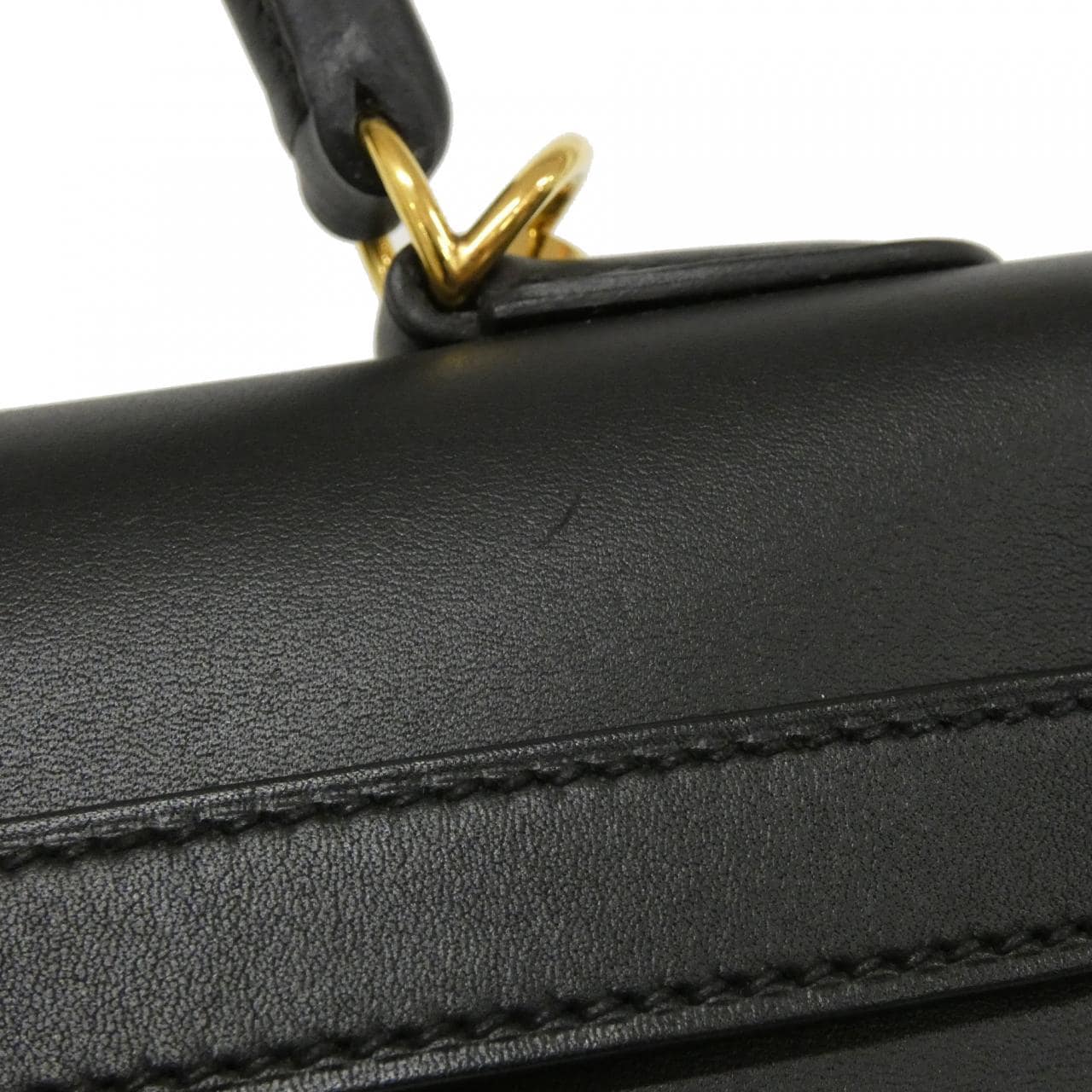 HERMES HERMÈS Kelly Bag 黑色 中古品A - 縮圖 6