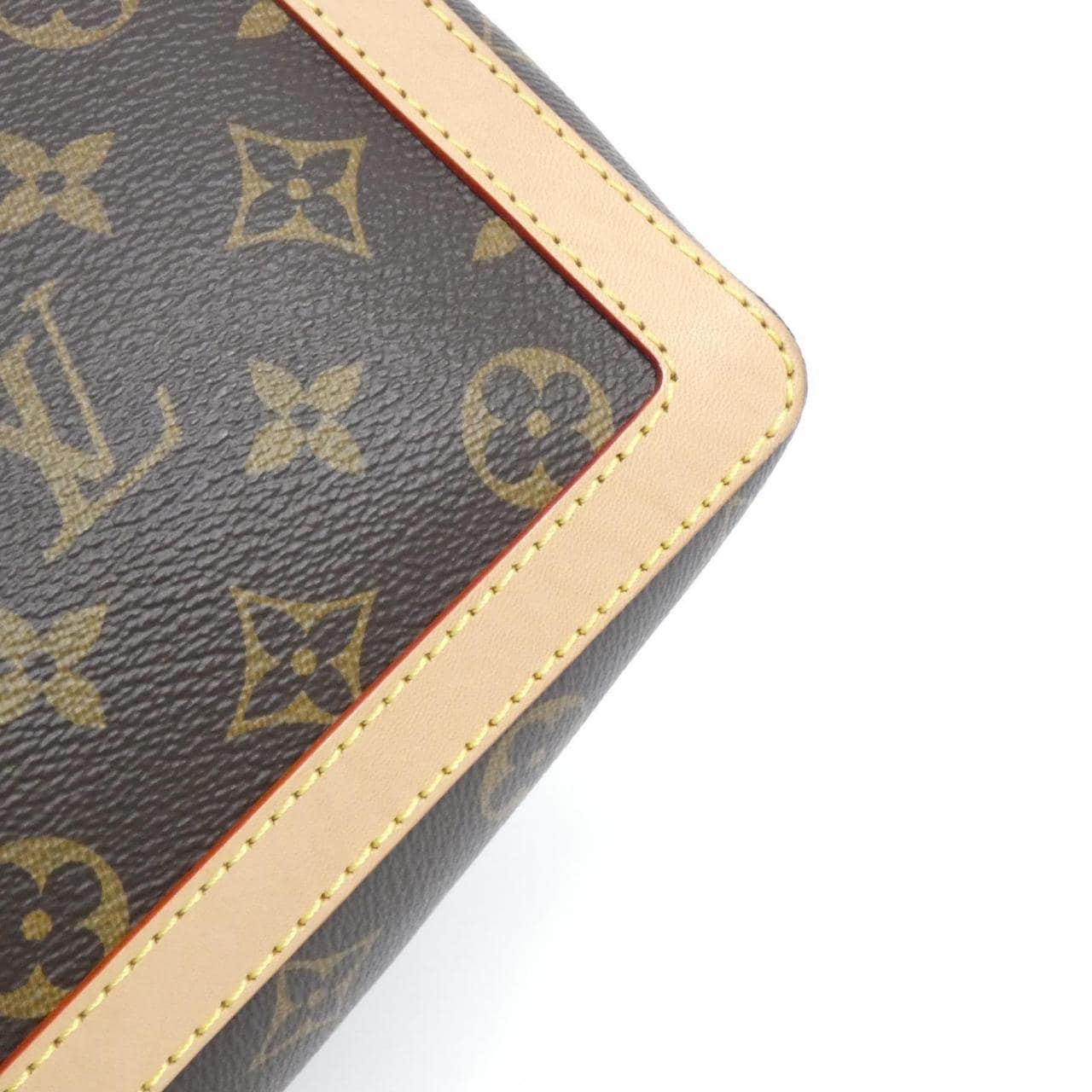 LOUIS VUITTON Dauphine M47149 Shoulder Bag Monogram 黑色 Monogram - 縮圖 4