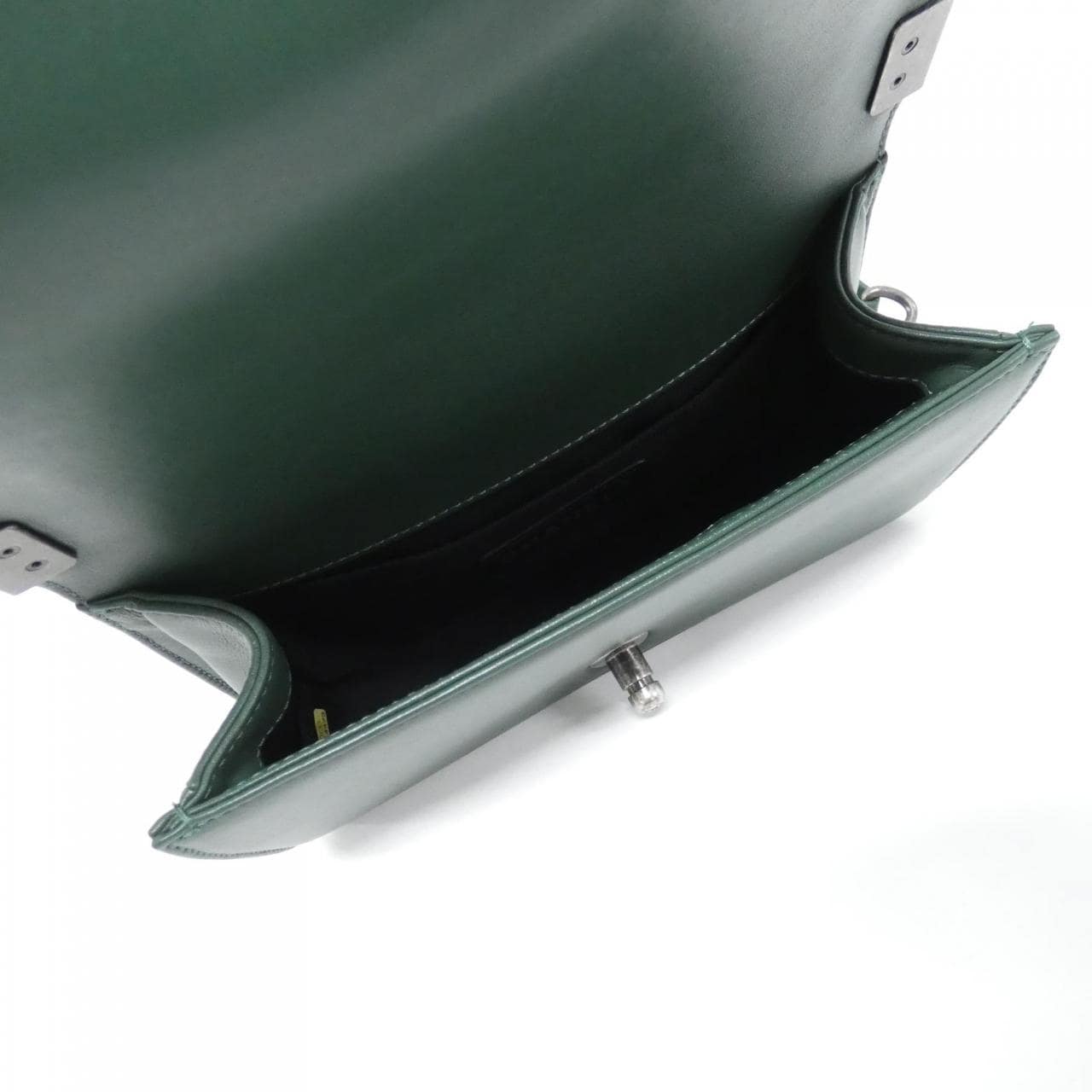 CHANEL Boy Chanel 67085 Shoulder Bag 綠色 中古品A - 縮圖 8