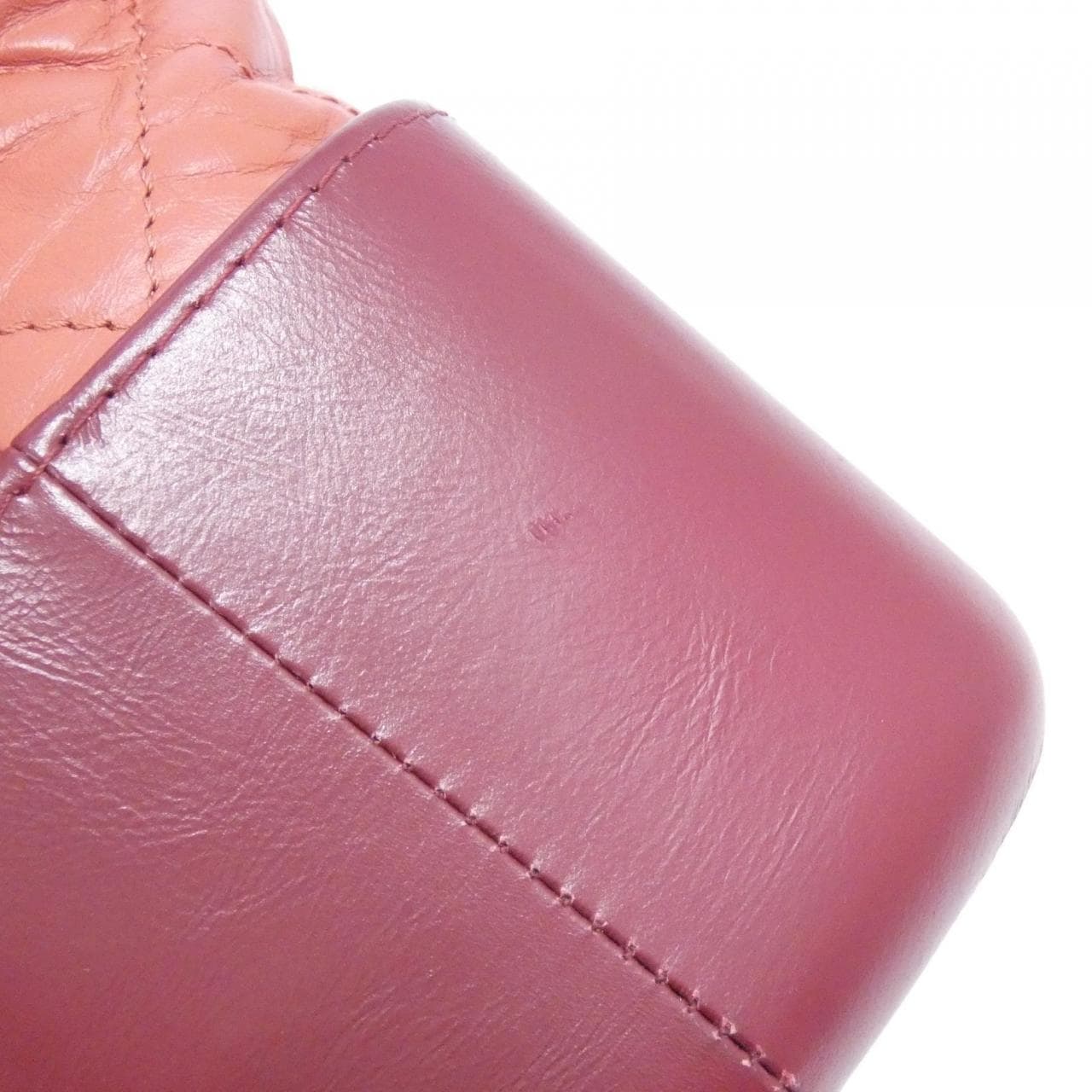 CHANEL Gabrielle 93824 Shoulder Bag 酒紅色 中古品A - 縮圖 4