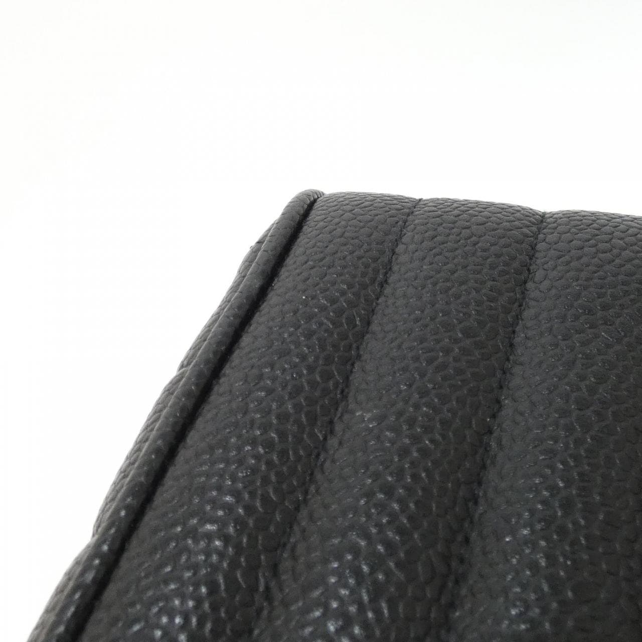 CHANEL Shoulder Caviar Leather Black Caviar Leather - Thumbnail 3