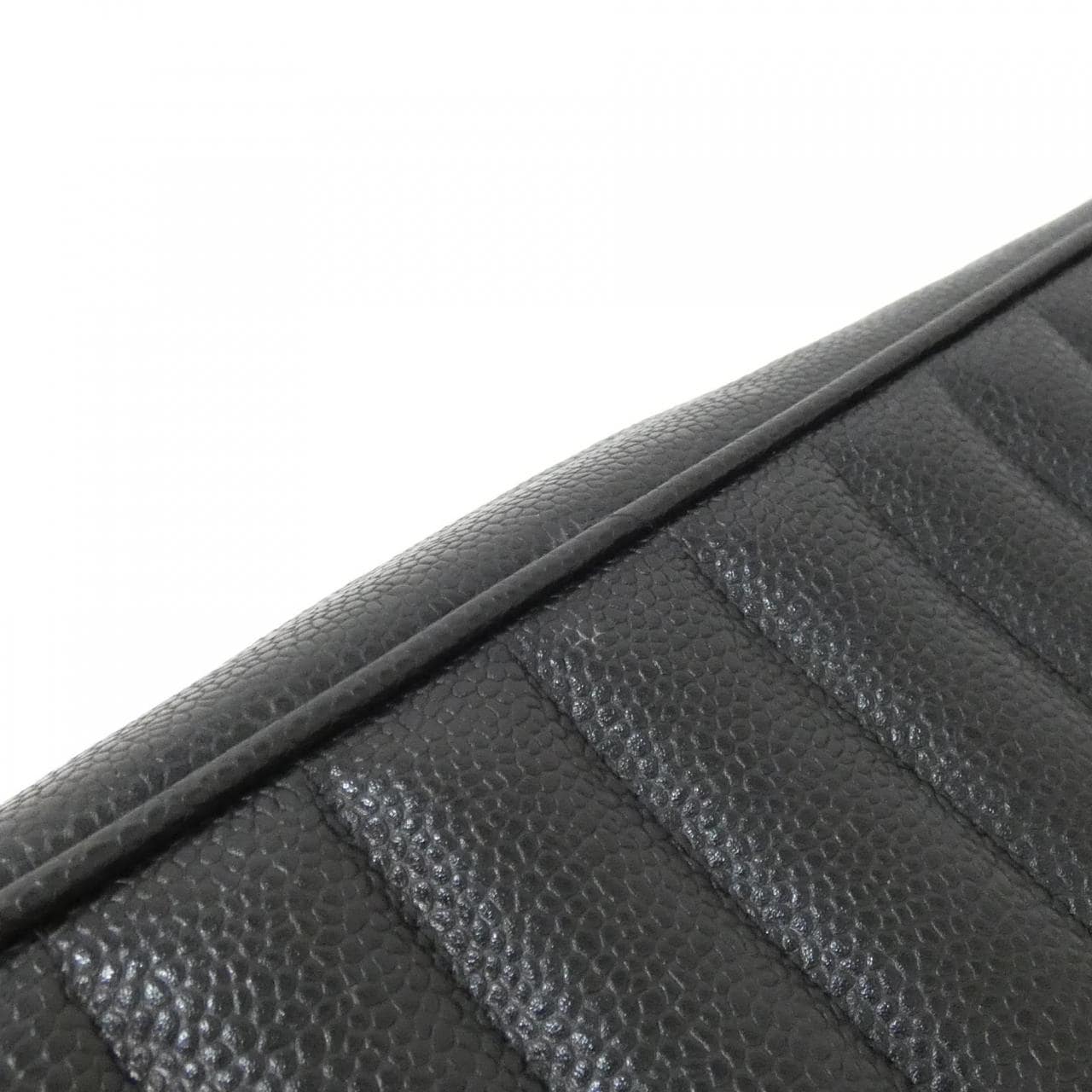 CHANEL Shoulder Caviar Leather Black Caviar Leather - Thumbnail 5