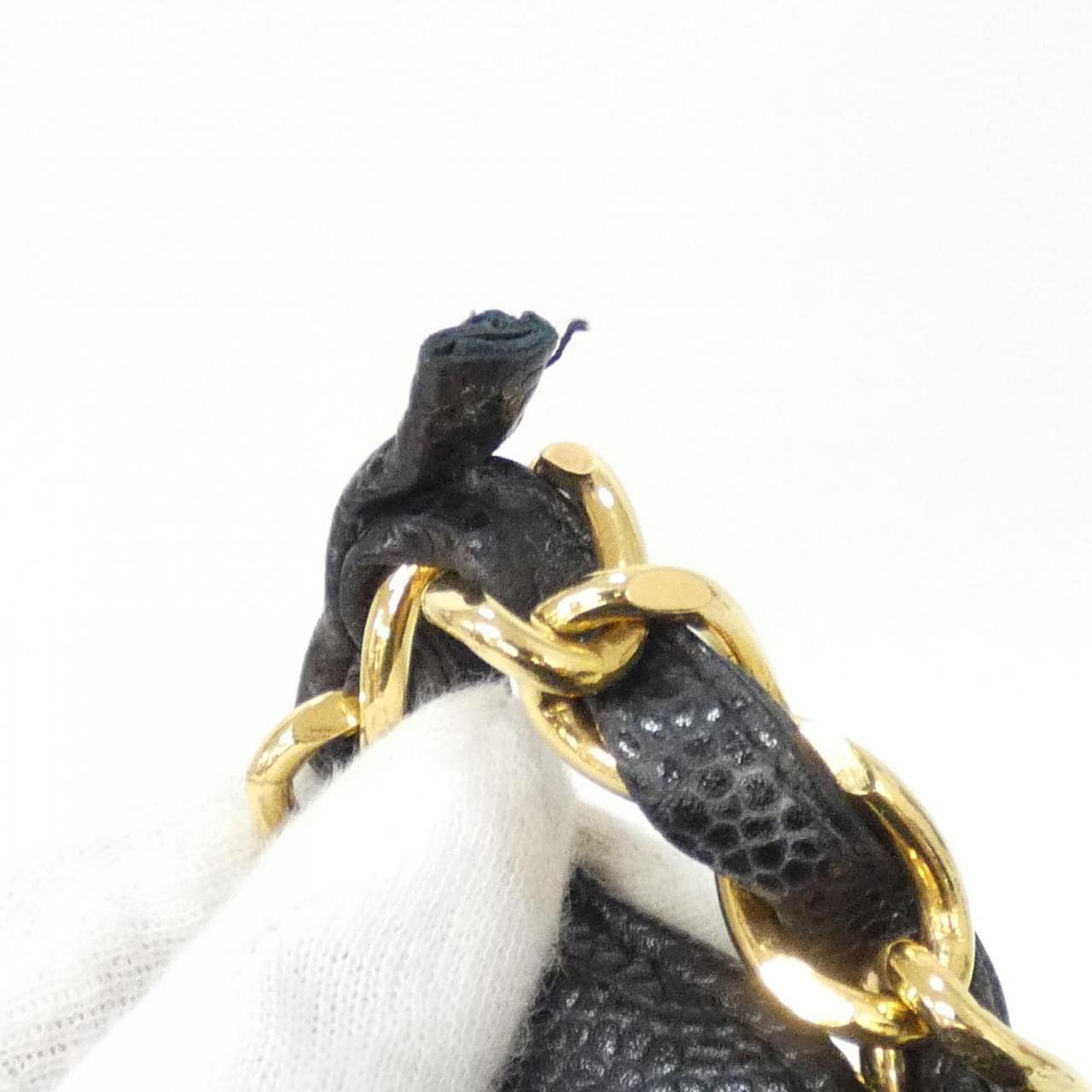 CHANEL Shoulder Caviar Leather Black Caviar Leather - Thumbnail 8