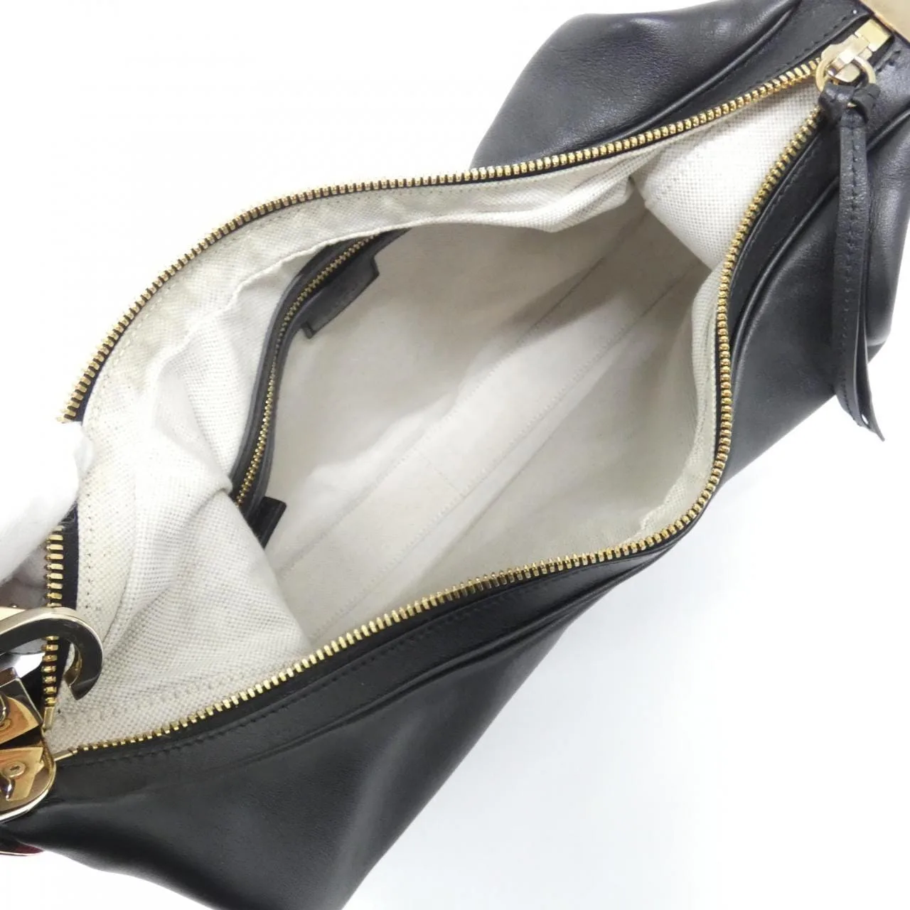 GUCCI 702823 UXWBG Shoulder Leather Black Leather Rank A - Thumbnail 8