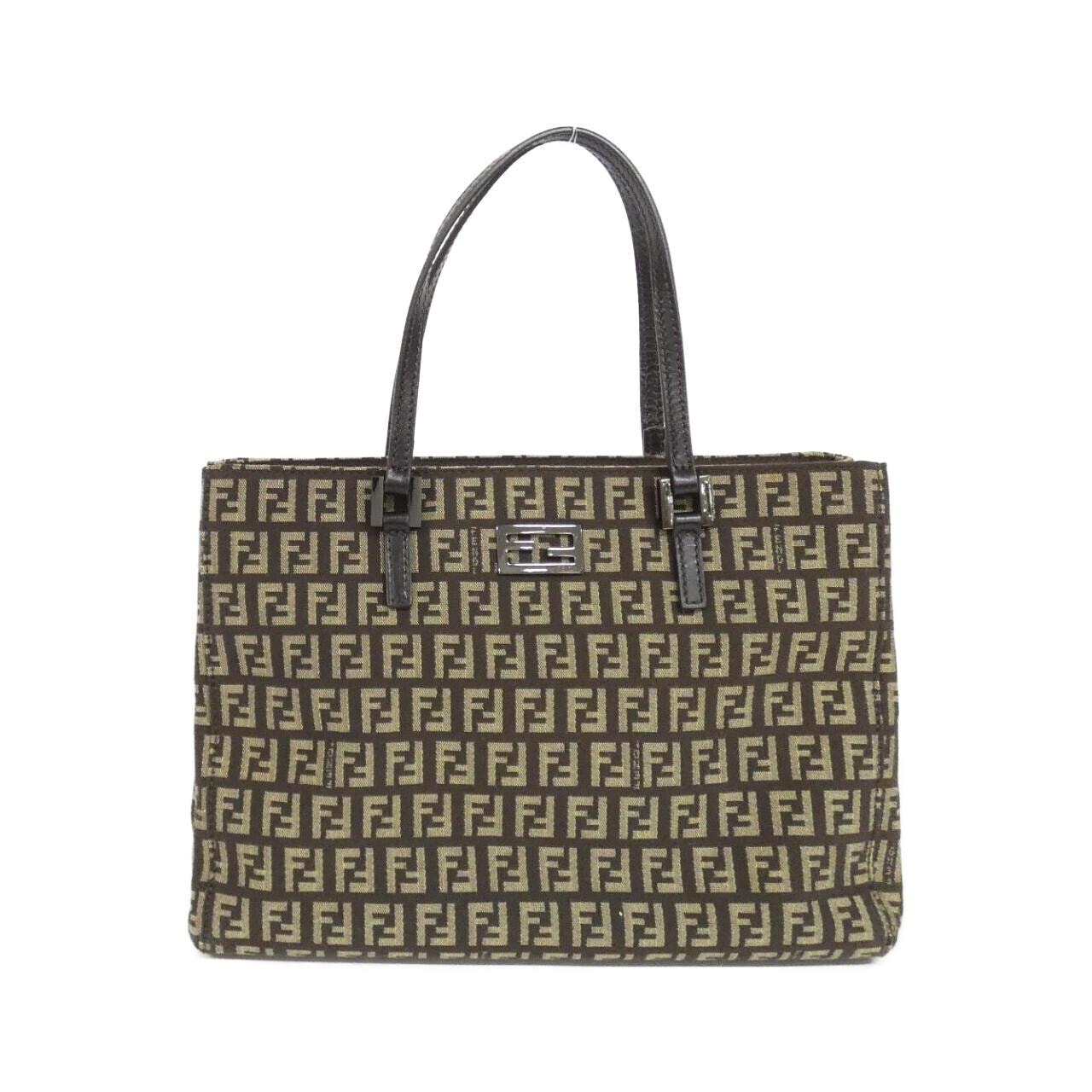 FENDI 8BH132 JQ4 Bag Canvas Brown