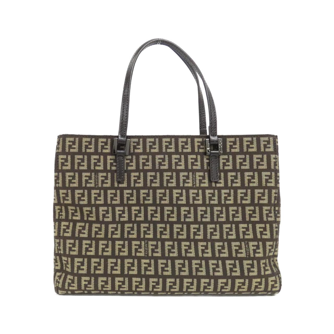 FENDI 8BH132 JQ4 Bag Canvas Brown Canvas Rank A - Thumbnail 2