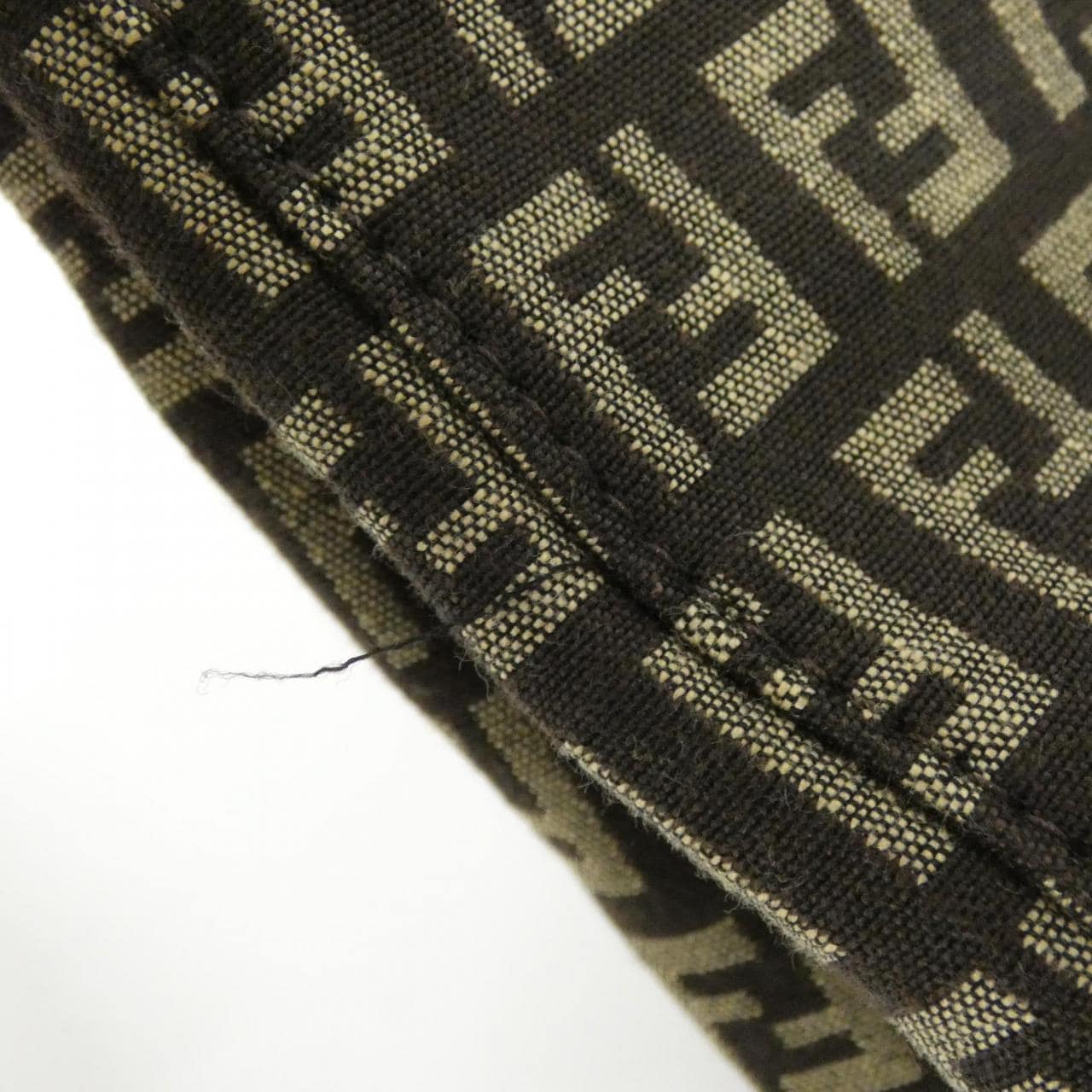 FENDI 8BH132 JQ4 Bag Canvas Brown Canvas Rank A - Thumbnail 4