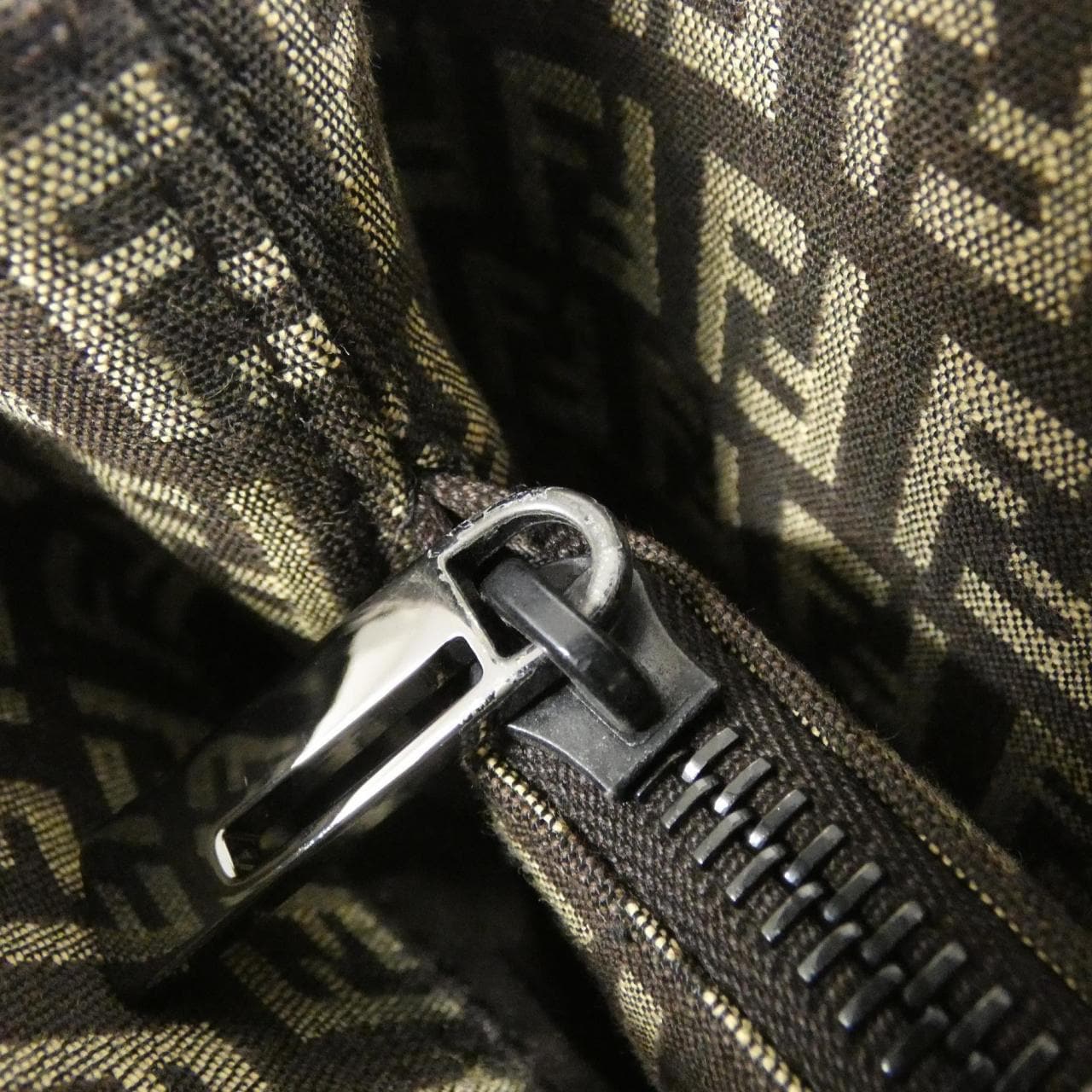 FENDI 8BH132 JQ4 Bag Canvas Brown Canvas Rank A - Thumbnail 9