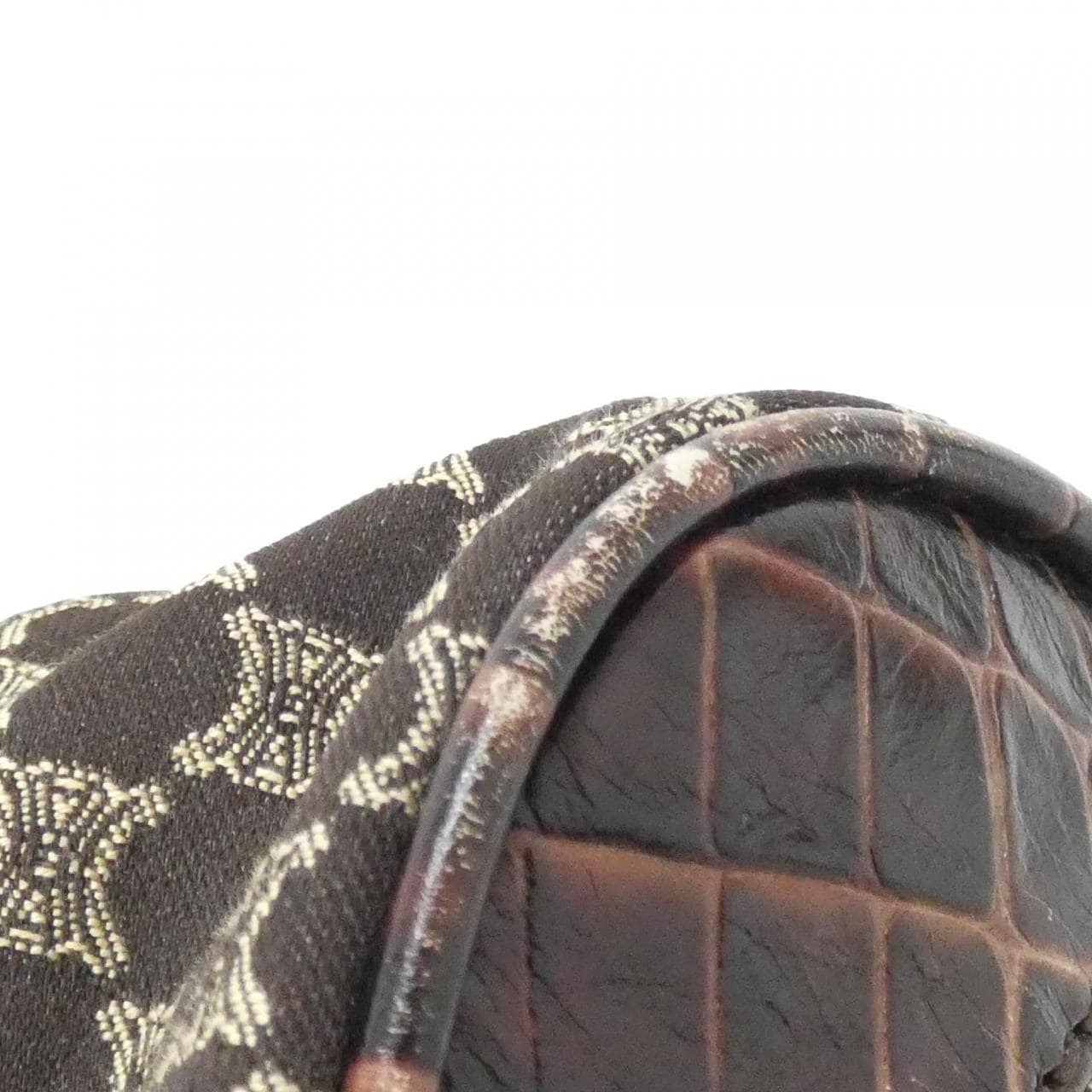 CELINE Shoulder Bag Canvas Brown Canvas Rank A - Thumbnail 3