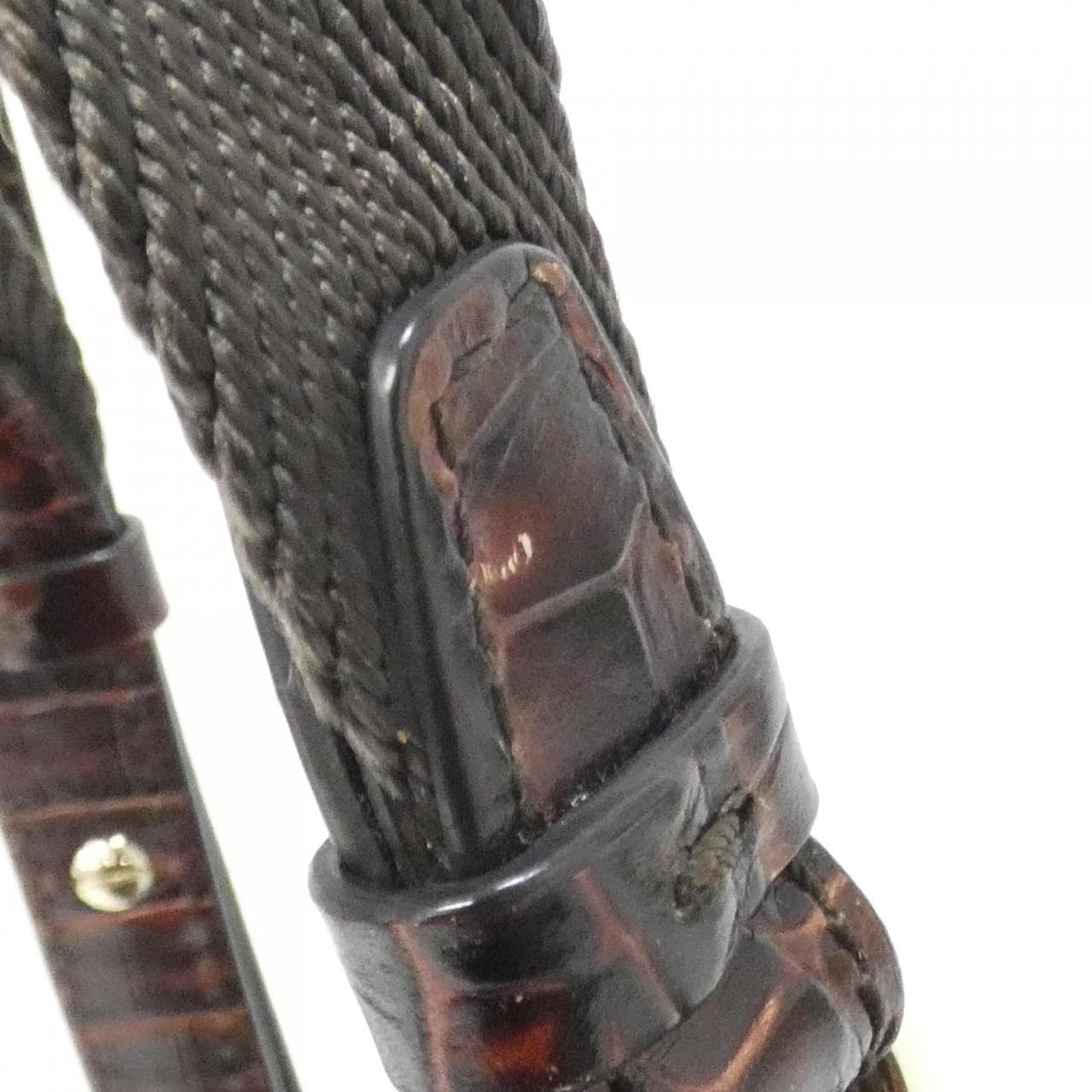 CELINE Shoulder Bag Canvas Brown Canvas Rank A - Thumbnail 7