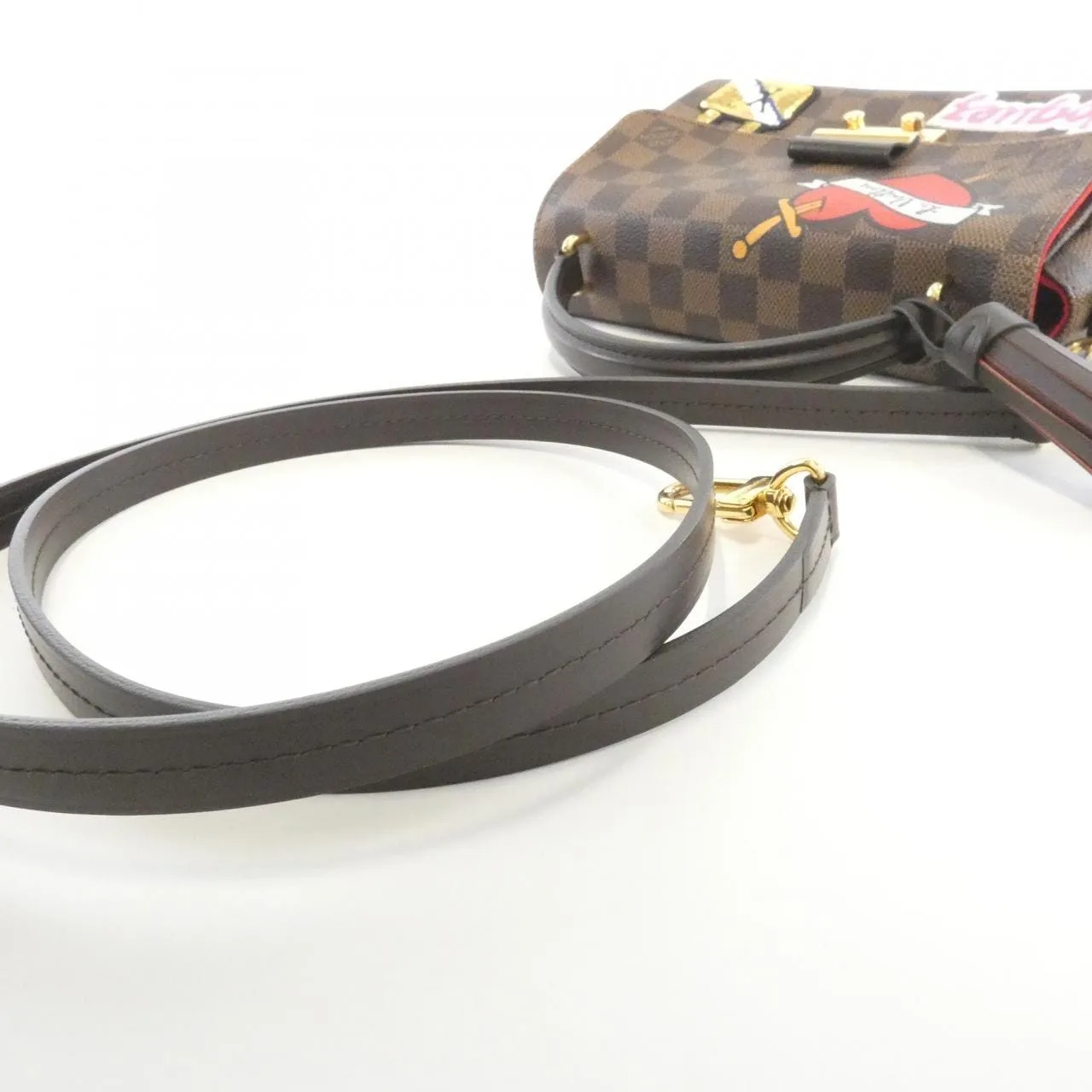 LOUIS VUITTON N40055 Handbag Damier Black Damier Rank A - Thumbnail 4