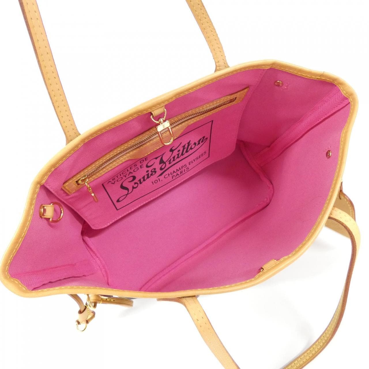 LOUIS VUITTON Neverfull M95559 Bag Monogram 黑色 Monogram 中古品A - 縮圖 9