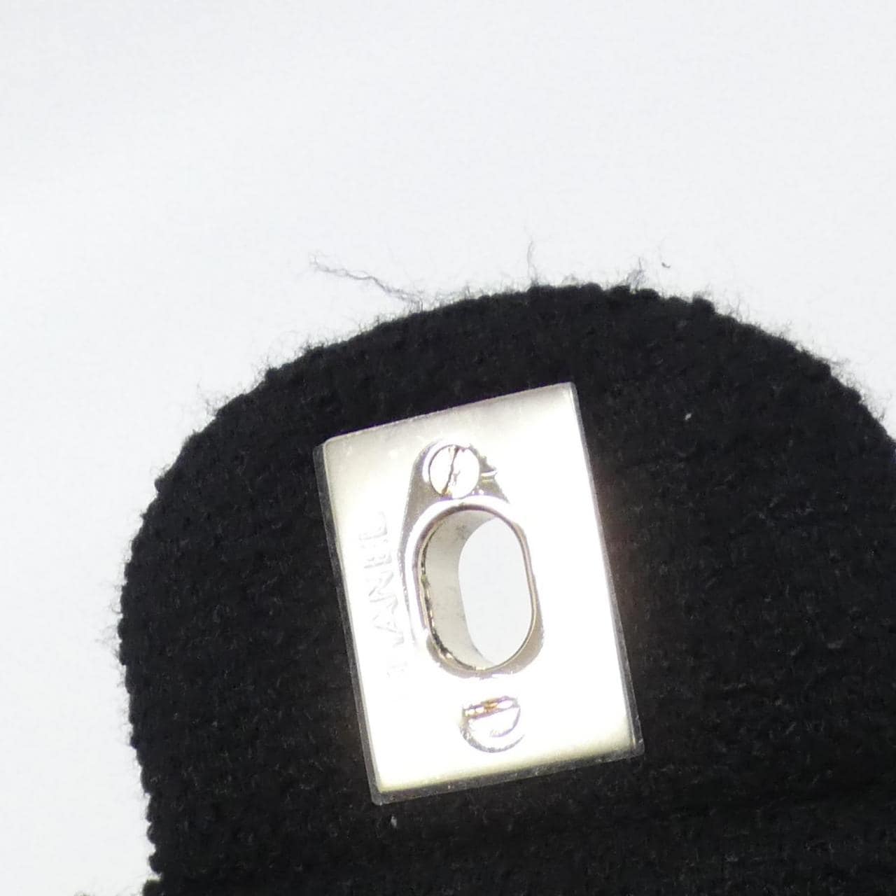 CHANEL Matelasse 1112 Shoulder Tweed Black Tweed - Thumbnail 8