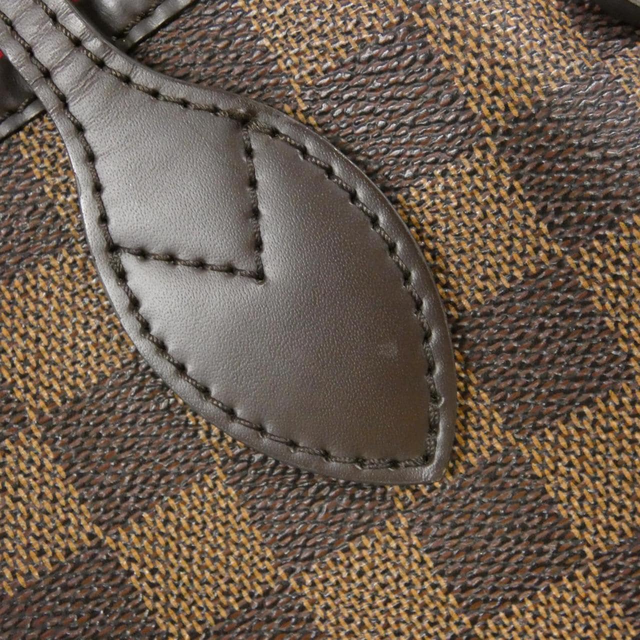 LOUIS VUITTON Neverfull N41359 Bag Damier 黑色 Damier 中古品A - 縮圖 4