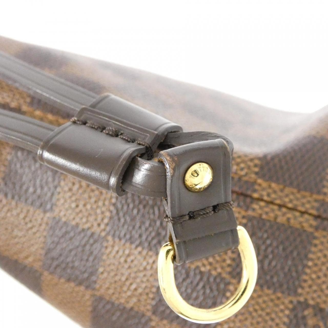 LOUIS VUITTON Neverfull N41359 Bag Damier 黑色 Damier 中古品A - 縮圖 7