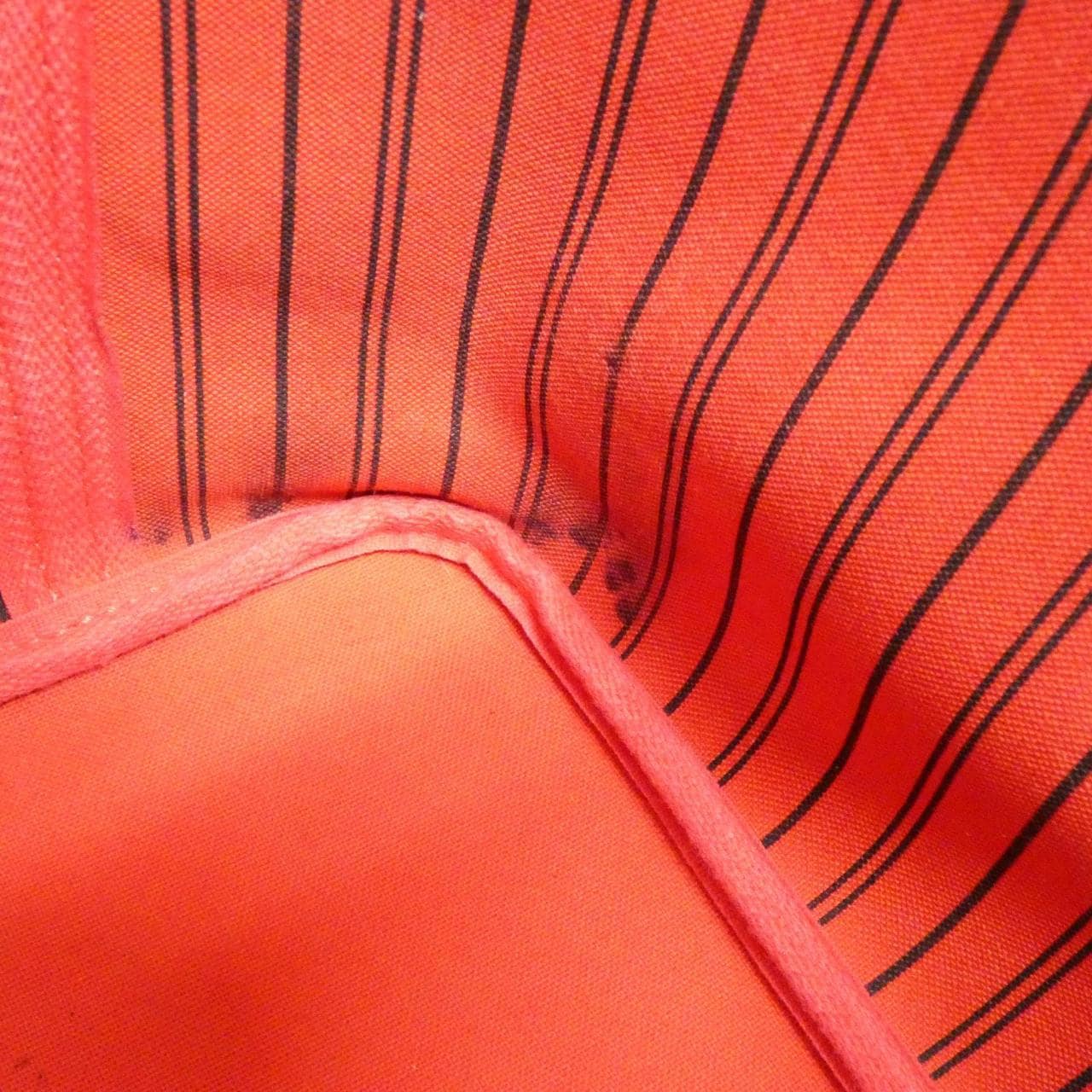 LOUIS VUITTON Neverfull N41359 Bag Damier 黑色 Damier 中古品A - 縮圖 10