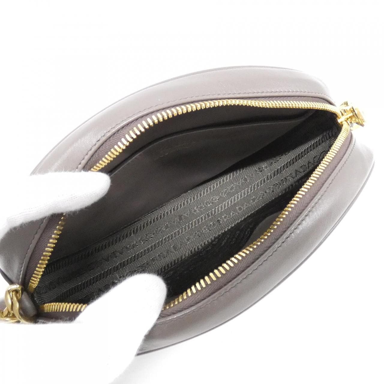 PRADA 1BH131 Shoulder Bag Black - Thumbnail 8