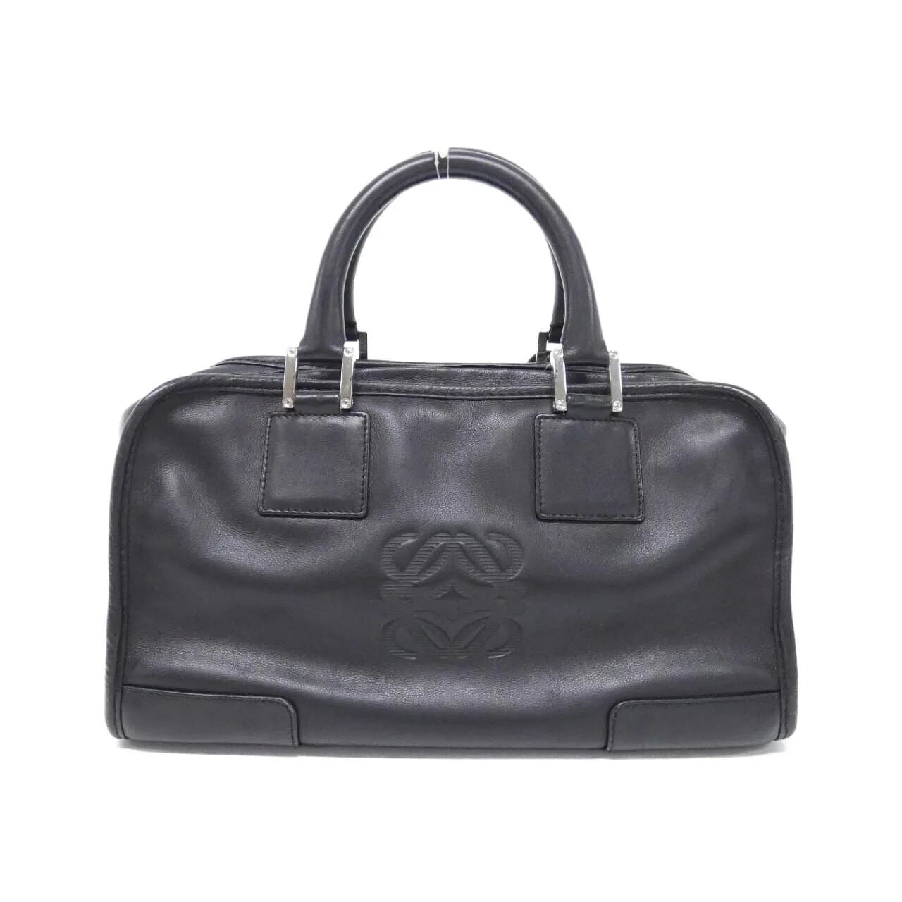 LOEWE Amazona 311 62 001 Handbag Leather Black Leather Rank A - Thumbnail 2