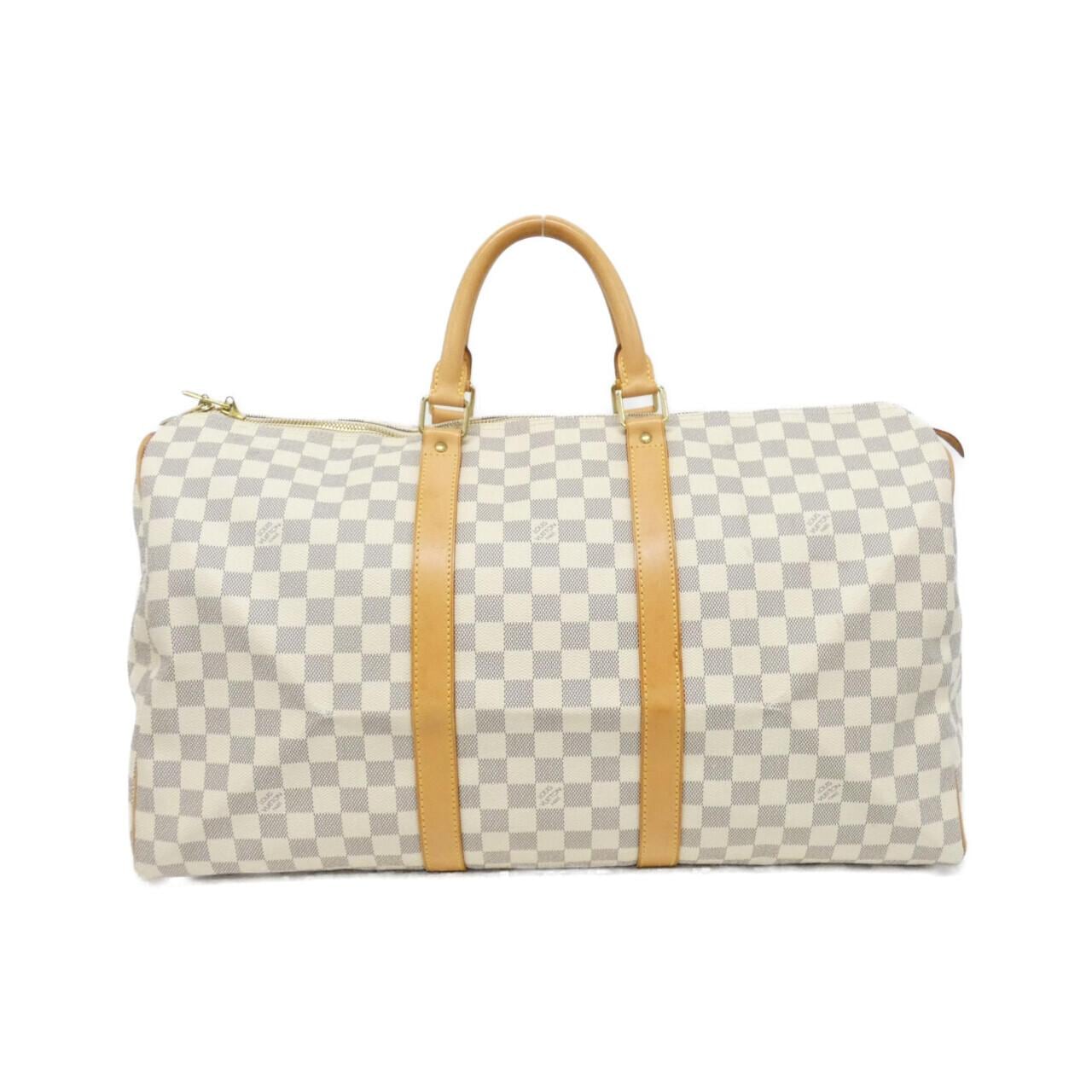 LOUIS VUITTON Keepall N41430 Boston Bag Damier Black