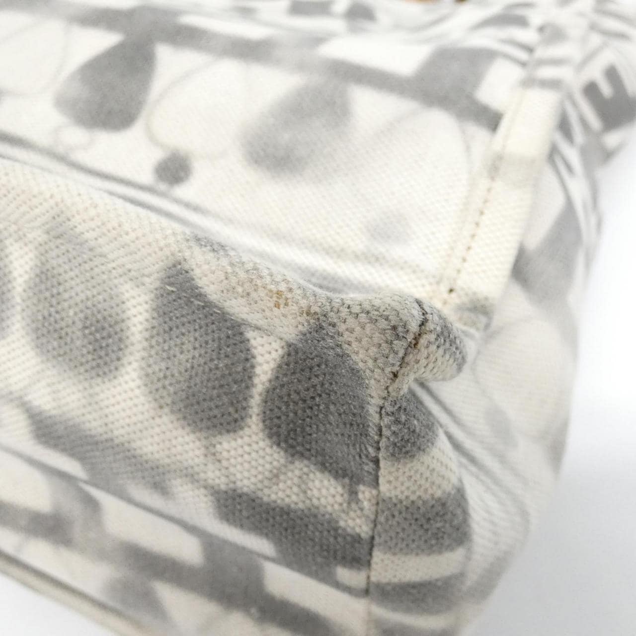 CHANEL 91746 Handbag Canvas Black Canvas - Thumbnail 3